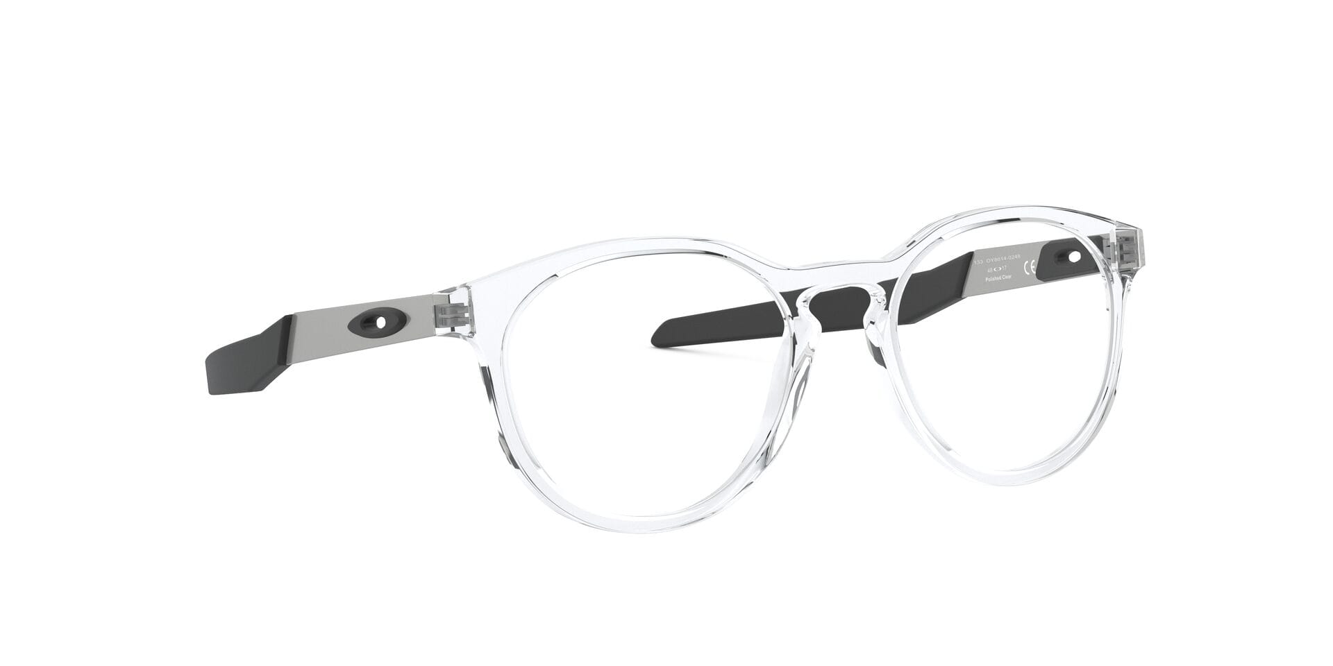 Oakley Youth 0OY8014 Frame Transparent Male Full Metal Frame — Transparent frame — view 12