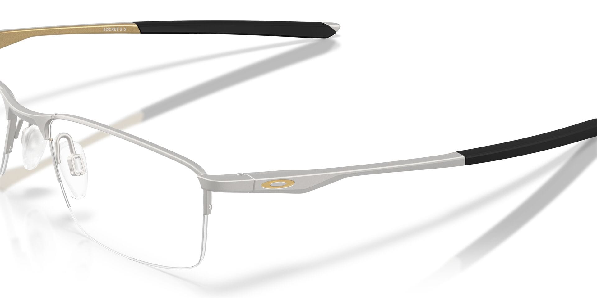 Oakley 0OX3218 Frame Silver Male Full - Frame — Silver frame — view 2