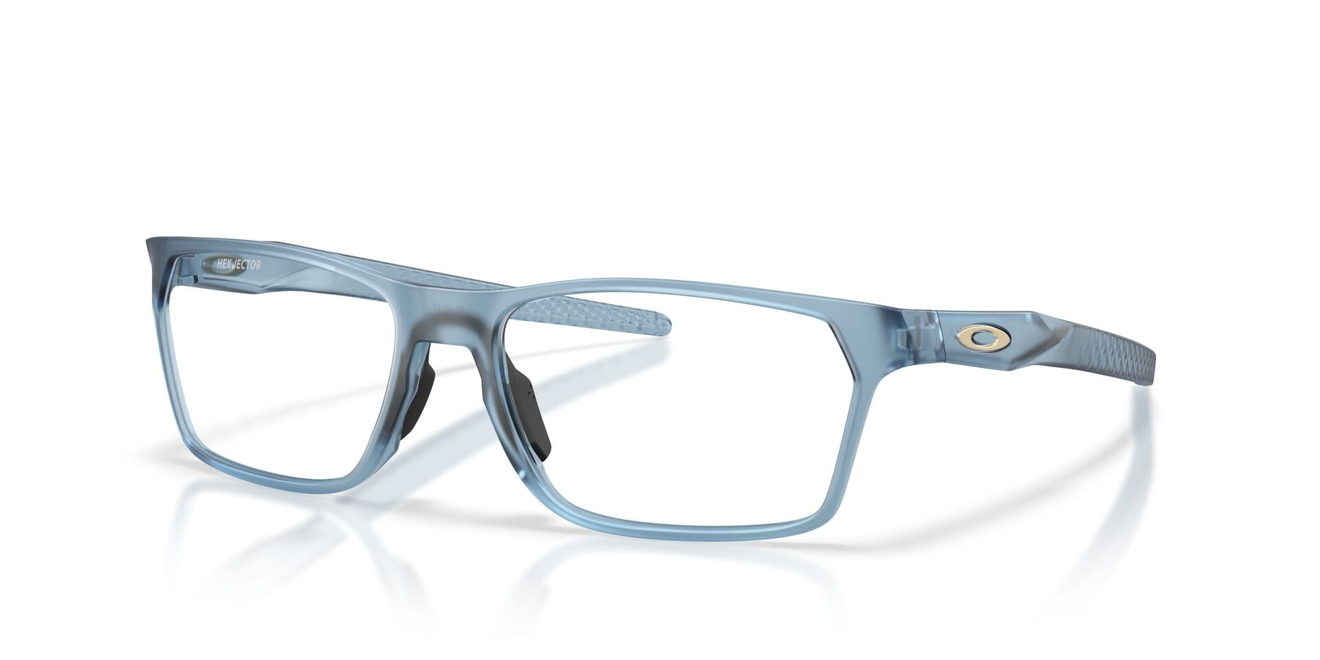 Oakley 0OX8032 Frame Transparent Blue Male Full - Frame — Transparent Blue frame — view 1
