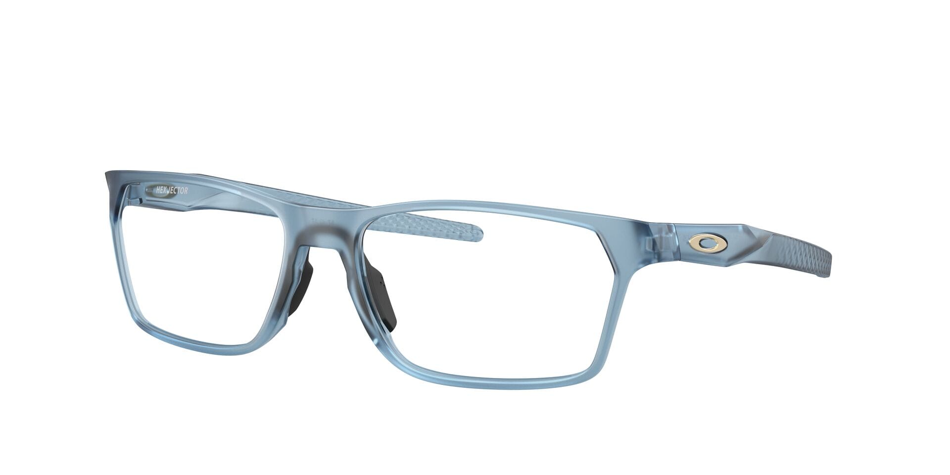 Oakley 0OX8032 Frame Transparent Blue Male Full - Frame — Transparent Blue frame — view 3