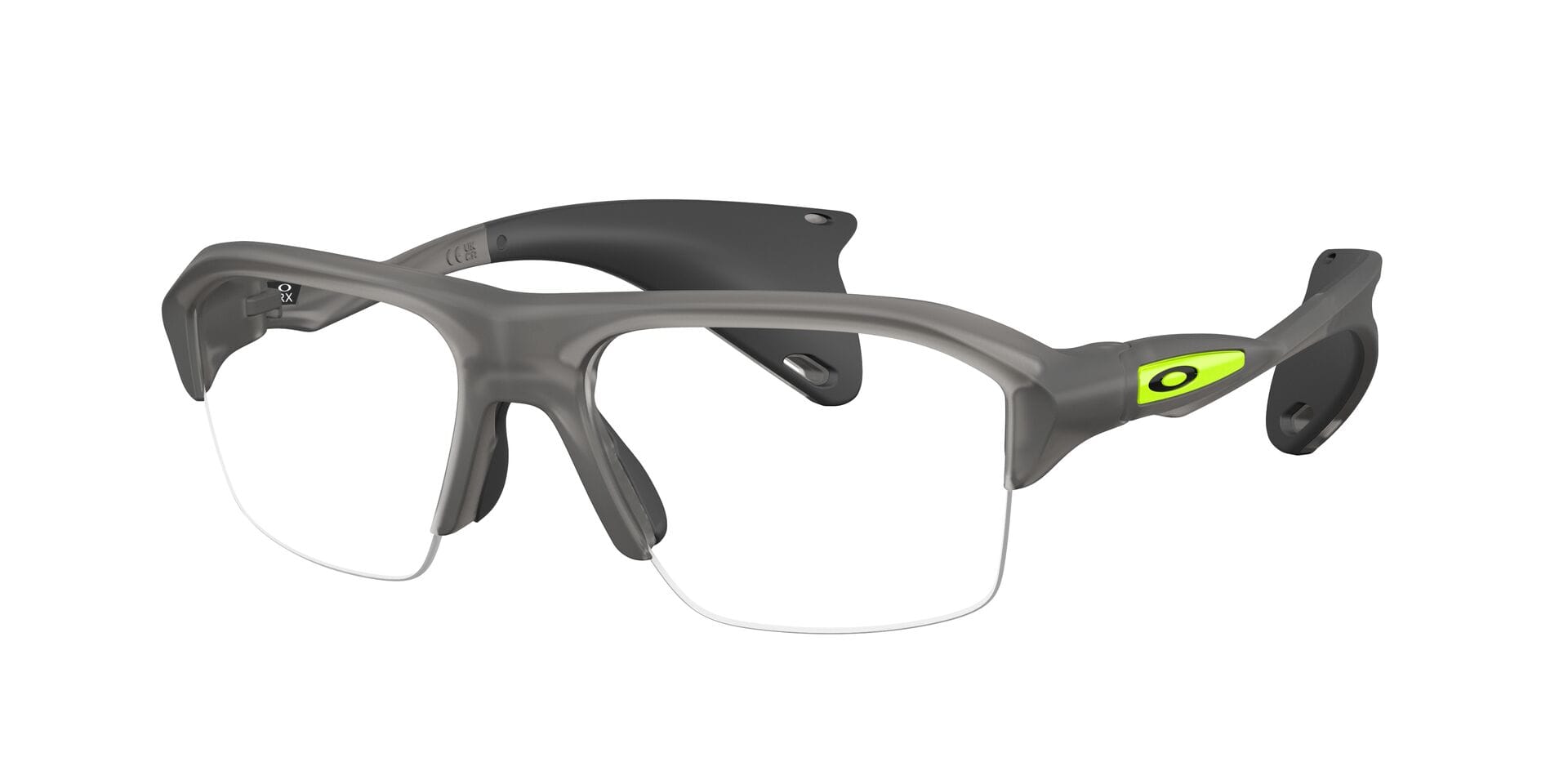 Oakley 0OX8198 Frame Transparent Grey Unisex Full - Frame — Transparent Grey frame — view 6