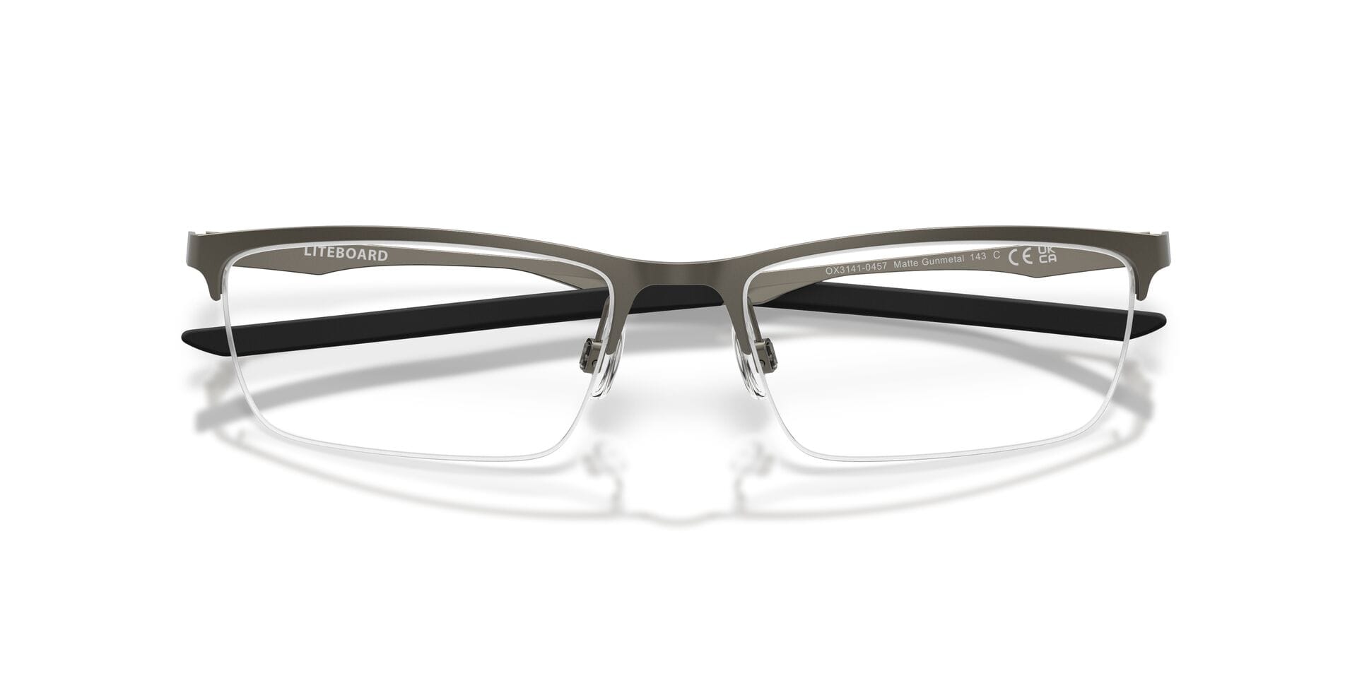 Oakley 0OX3141 Frame Gun Metal Unisex Supra Metal Frame — Gun Metal frame — view 9
