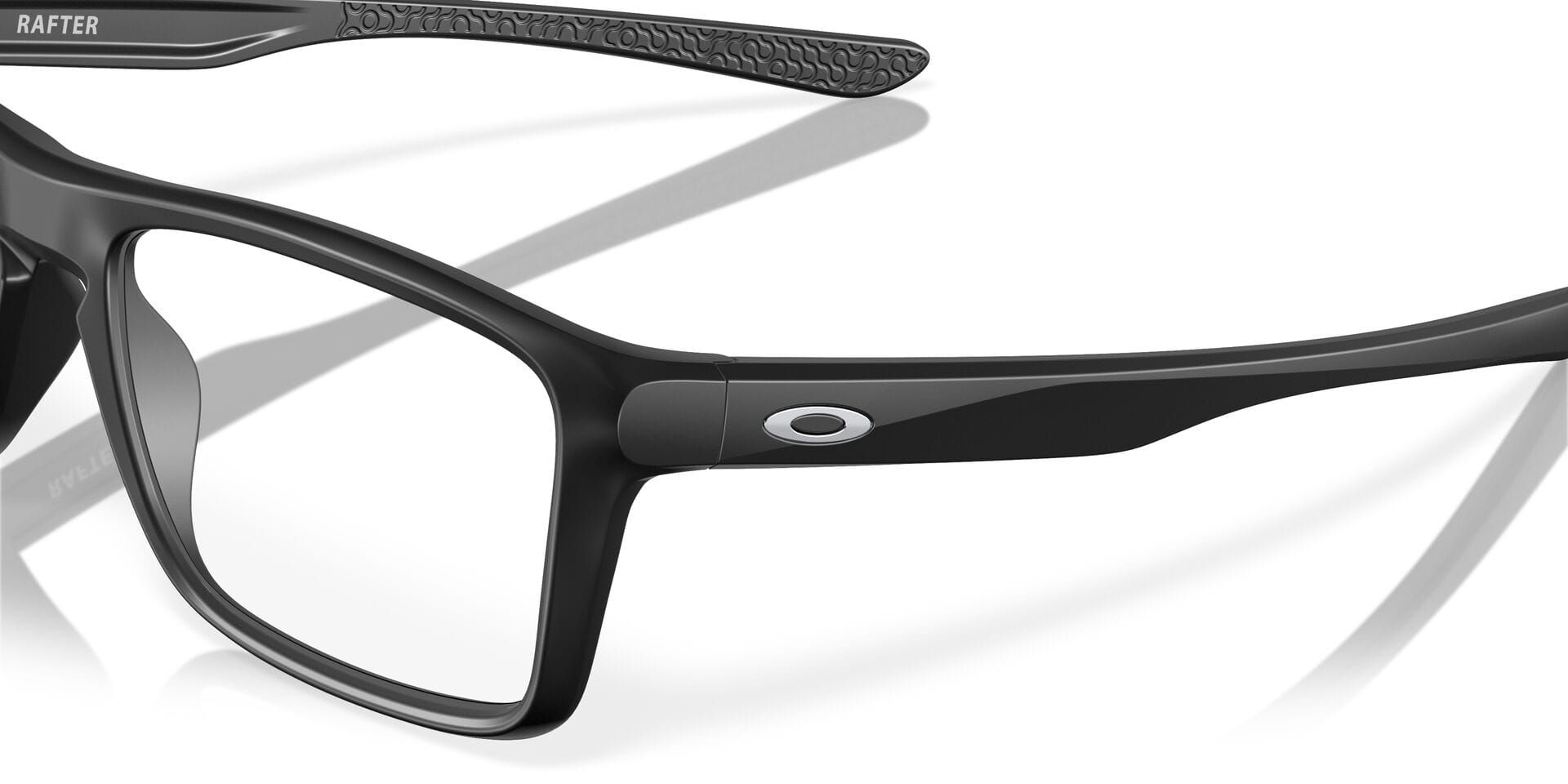 Oakley 0OX8178 Frame Matt Black Male Full Shell Frame — Matt Black frame — view 2