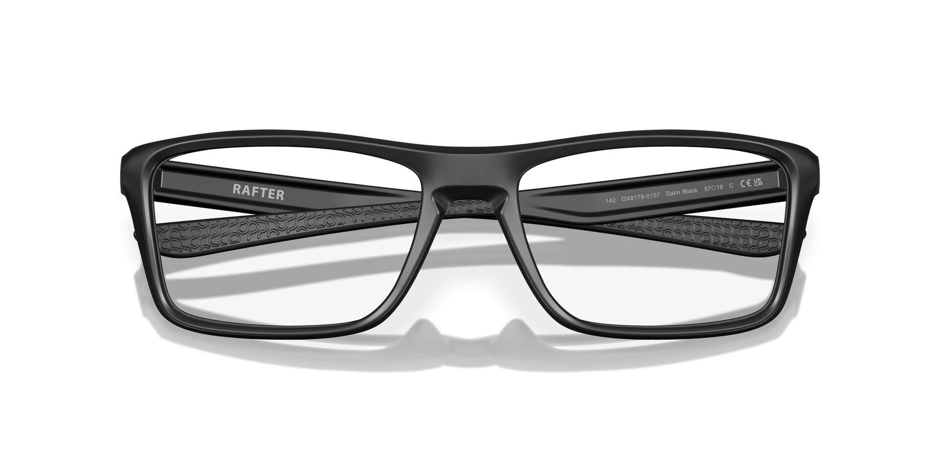 Oakley 0OX8178 Frame Matt Black Male Full Shell Frame — Matt Black frame — view 9