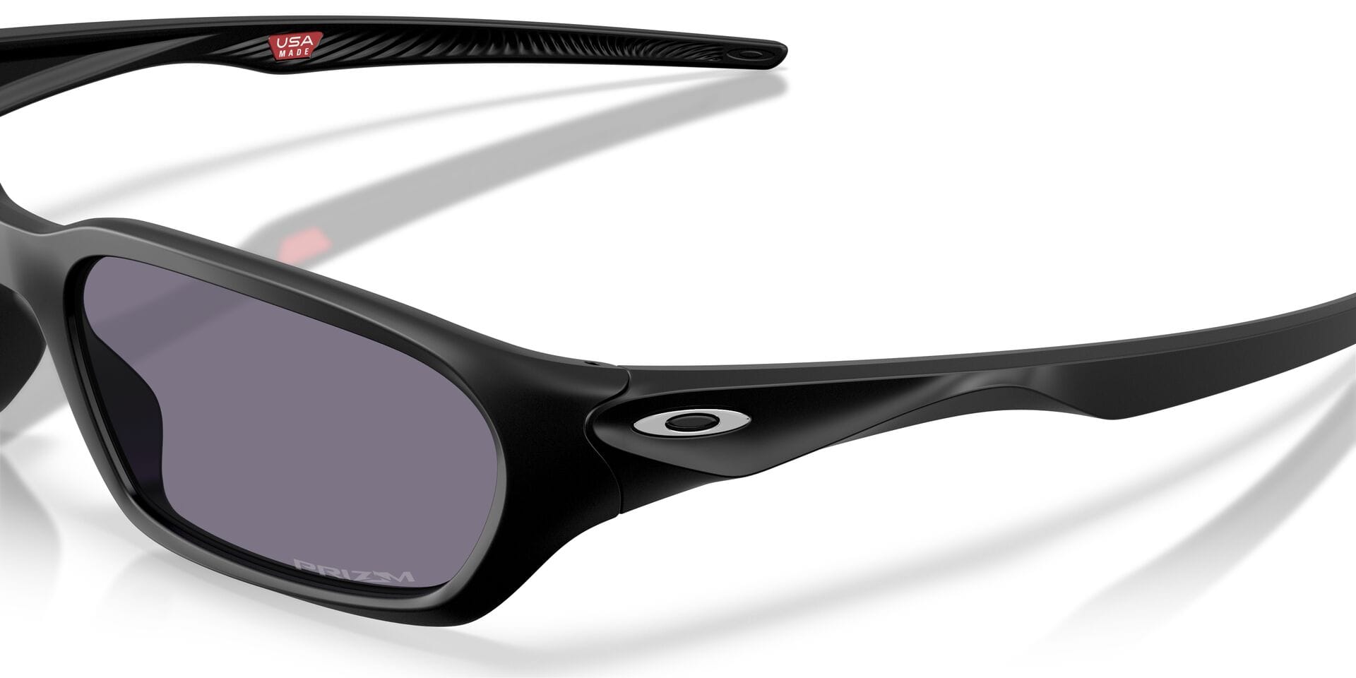 Oakley 0OO9530 Sunglass Matt Black Unisex Full Shell Sunglass — Matt Black frame — view 11