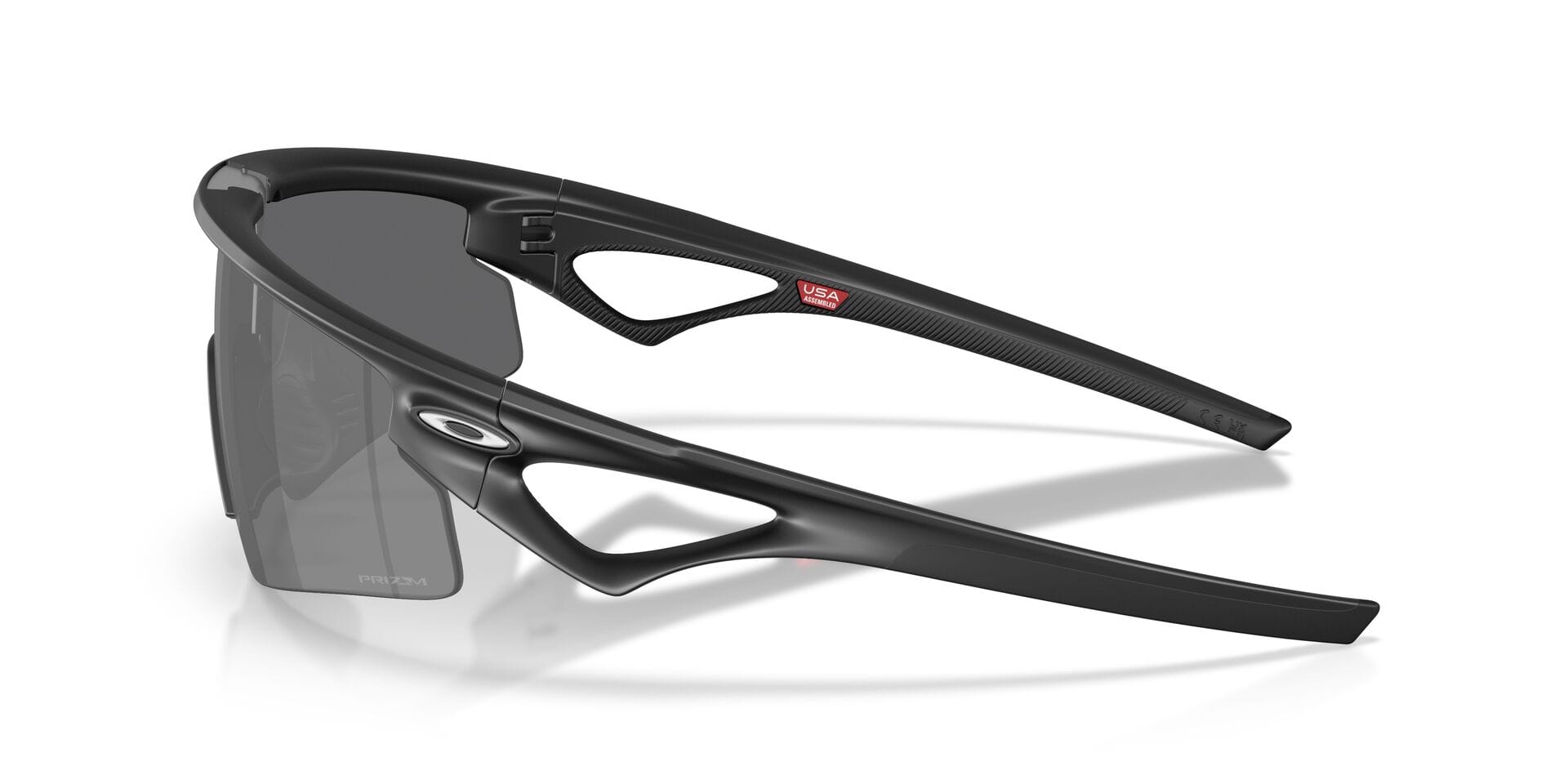 Oakley 0OO9531 Sunglass Matt Black Unisex Full Shell Sunglass — Matt Black frame — view 7