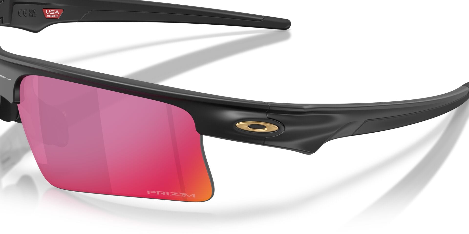 Oakley 0OO9534 Sunglass Matt Black Unisex Full Shell Sunglass — Matt Black frame — view 2