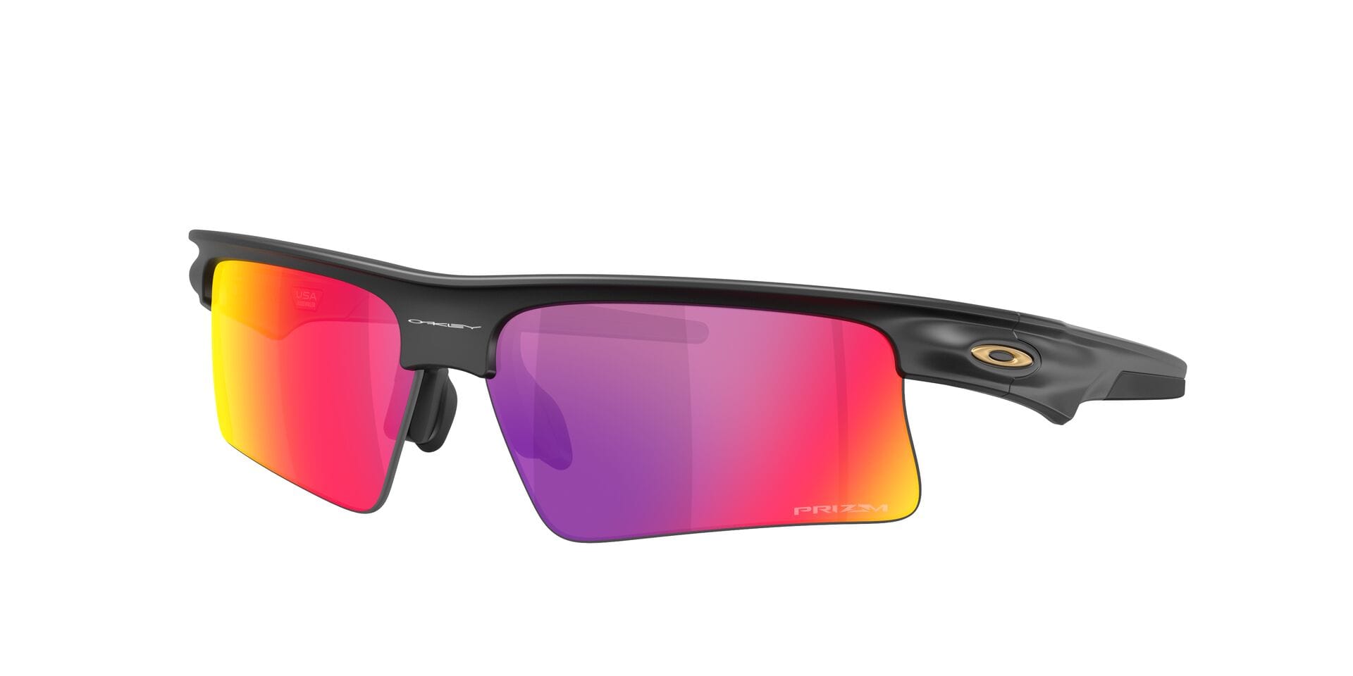Oakley 0OO9534 Sunglass Matt Black Unisex Full Shell Sunglass — Matt Black frame — view 3
