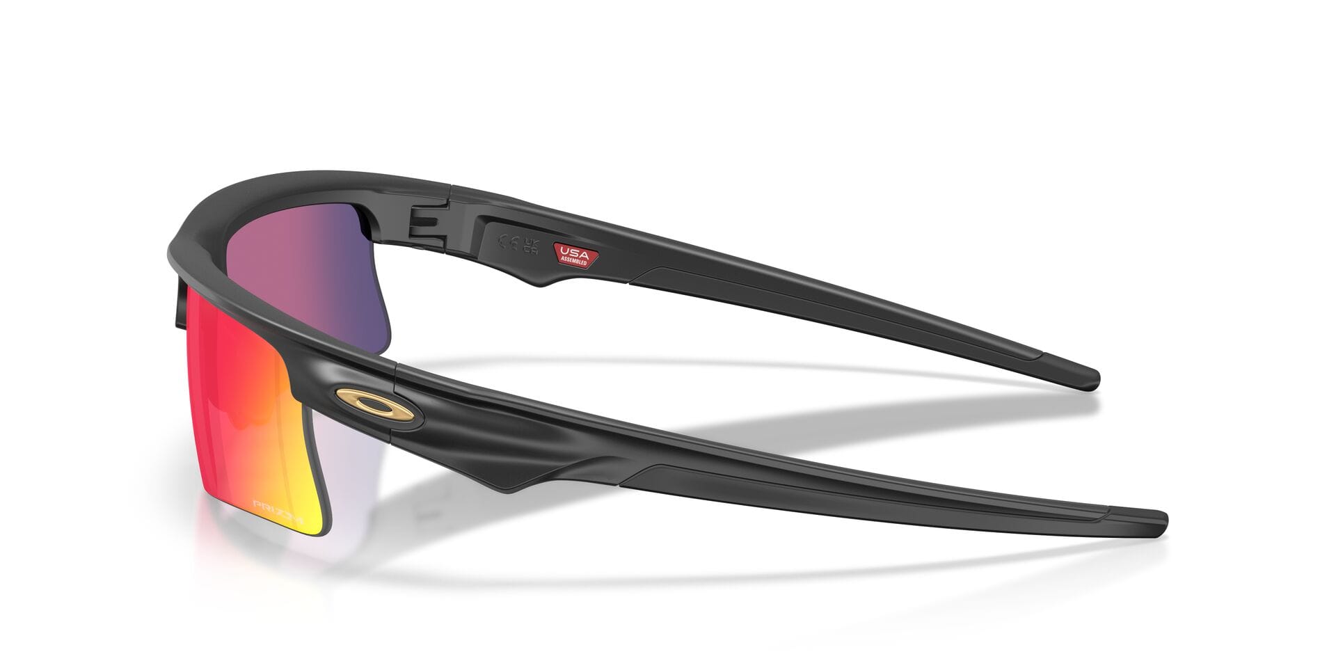 Oakley 0OO9534 Sunglass Matt Black Unisex Full Shell Sunglass — Matt Black frame — view 7