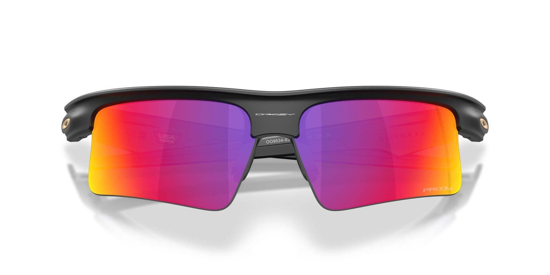 Oakley 0OO9534 Sunglass Matt Black Unisex Full Shell Sunglass — Matt Black frame — view 9