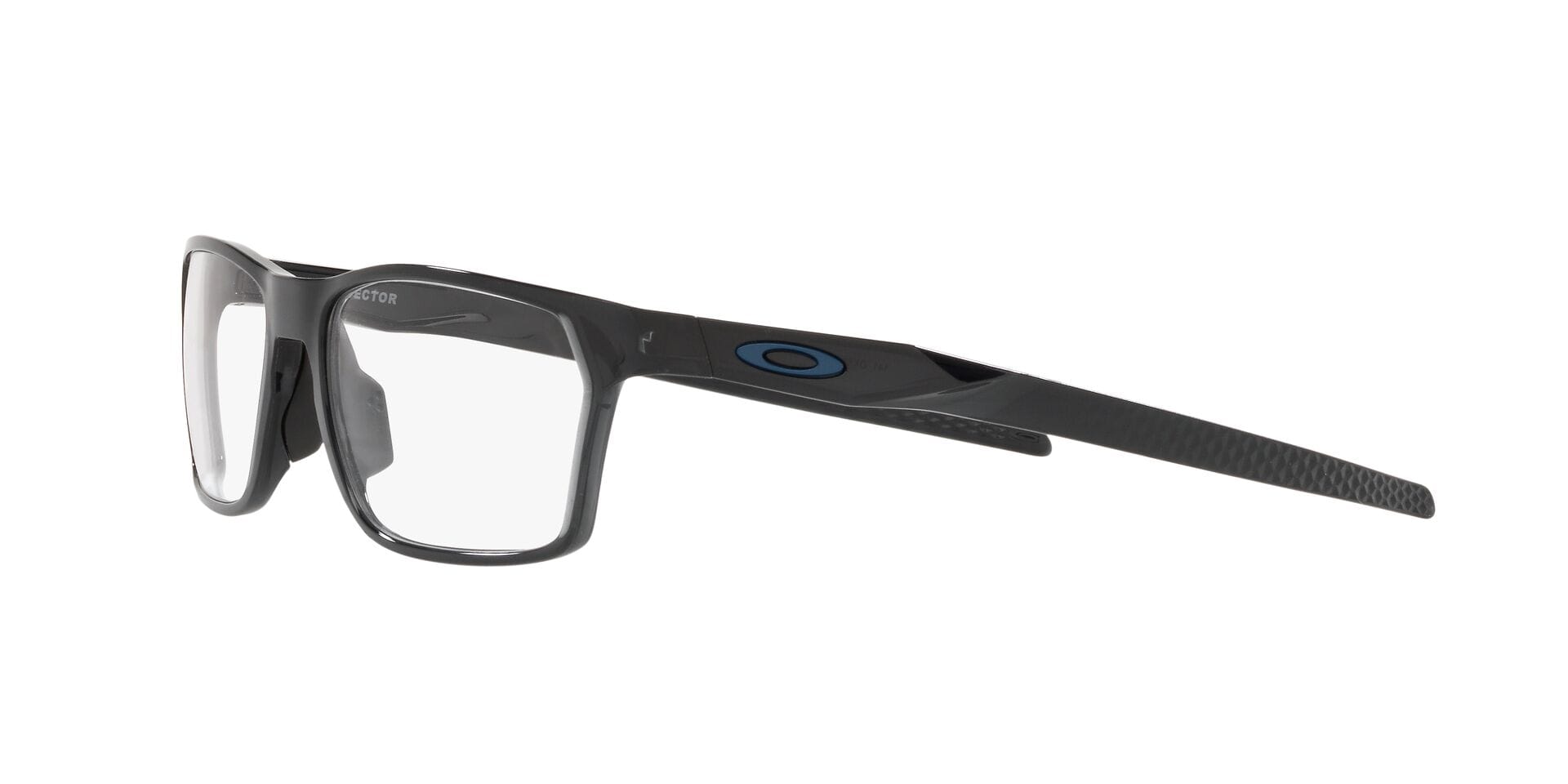 Oakley 0OX8032 Frame Transparent Black Male Full Shell Frame — Transparent Black frame — view 3