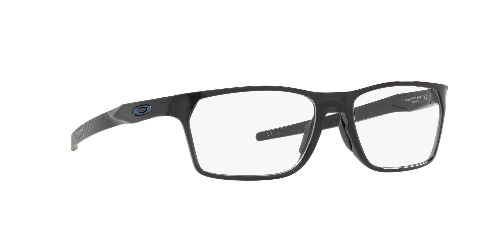 Oakley 0OX8032 Frame Transparent Black Male Full Shell Frame — Transparent Black frame — view 12