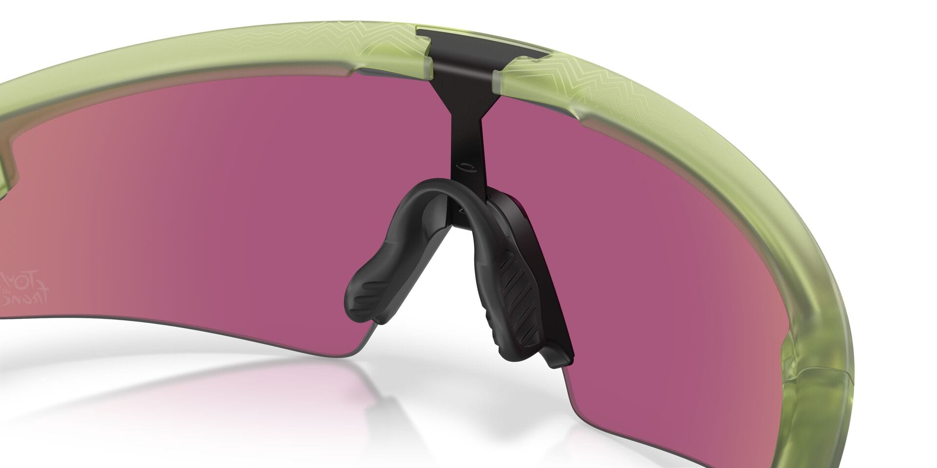 Oakley 0OO9531 Sunglass Green Unisex Full Shell Sunglass — Green frame — view 5