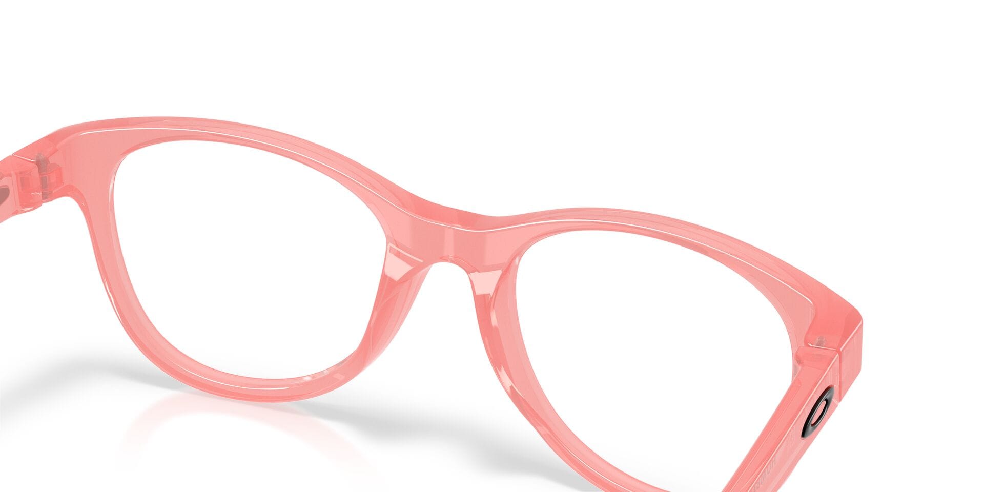 Oakley Youth 0OY8022 Frame Pink Female Full Shell Frame — Pink frame — view 5