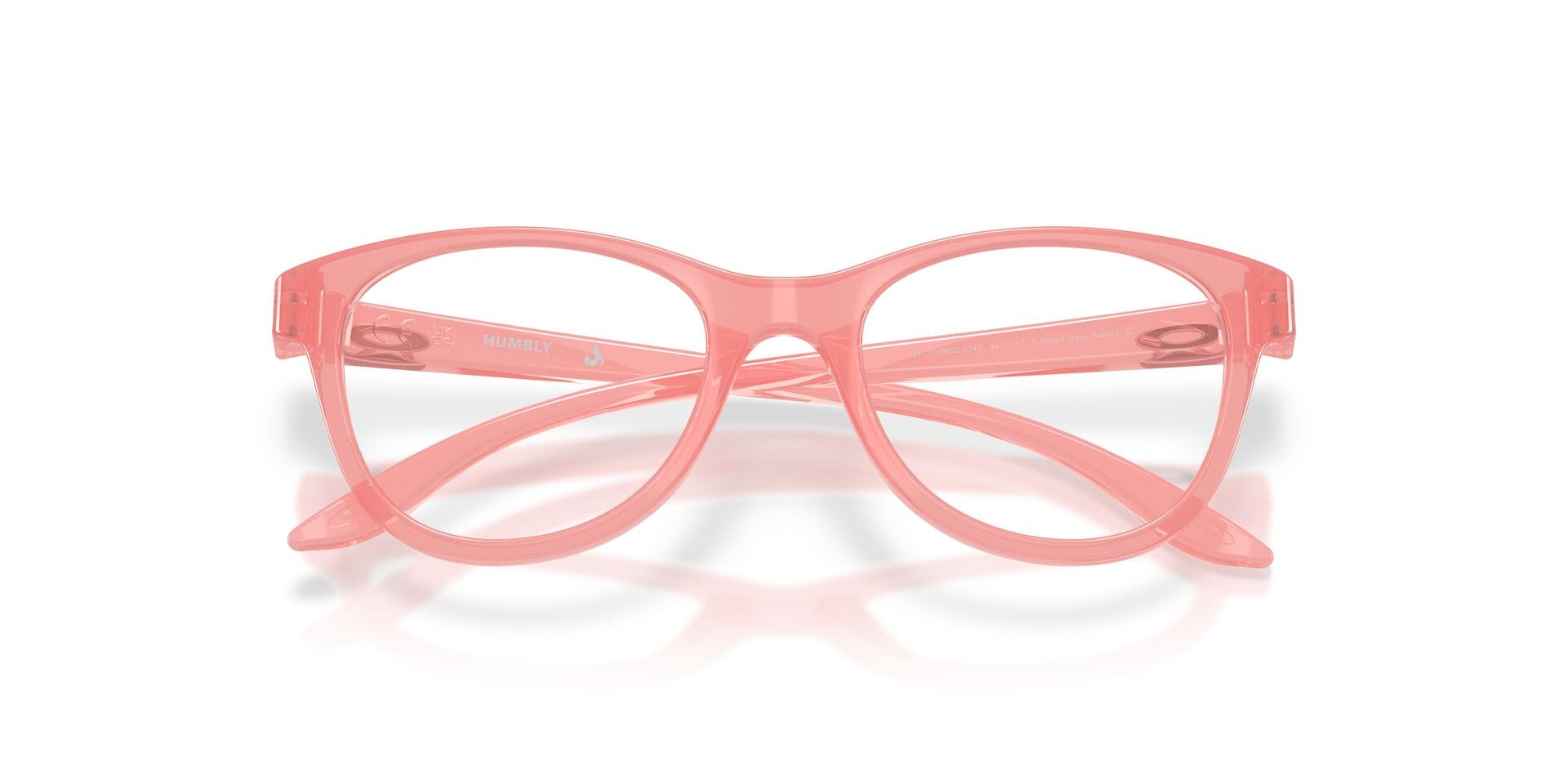 Oakley Youth 0OY8022 Frame Pink Female Full Shell Frame — Pink frame — view 9