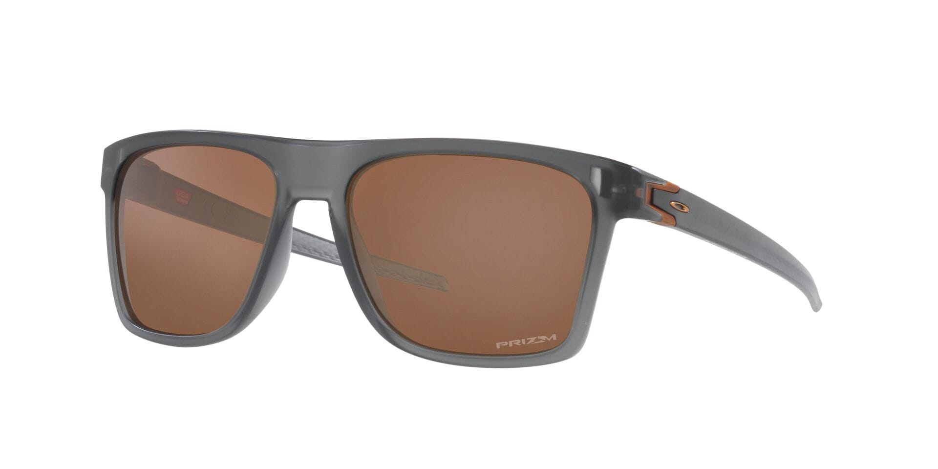 Oakley 0OO9100 Sunglass Transparent Grey Male Full Shell — Transparent Grey frame