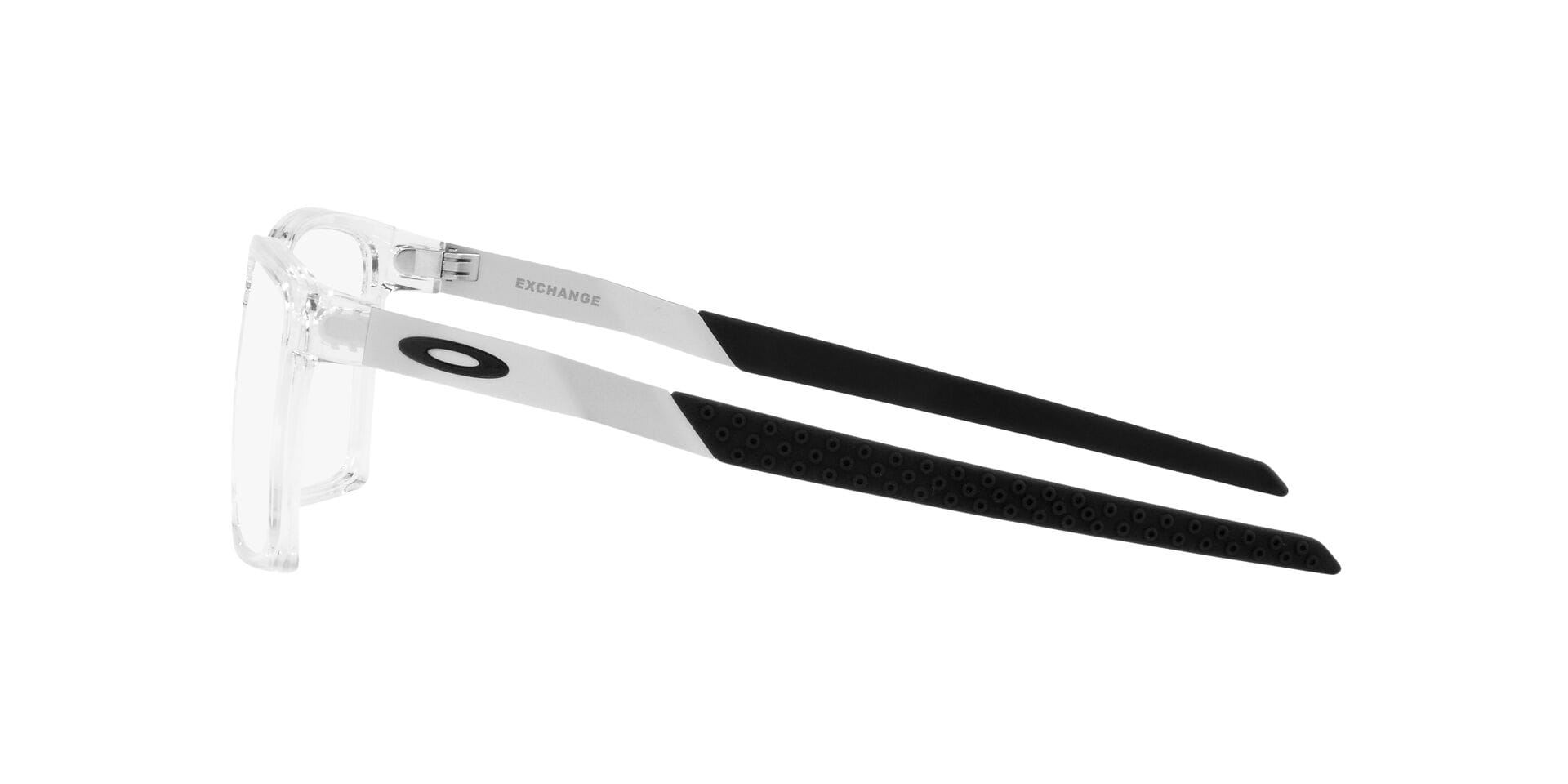 Oakley 0OX8055 Frame Transparent Male Full Metal Frame — Transparent frame — view 3