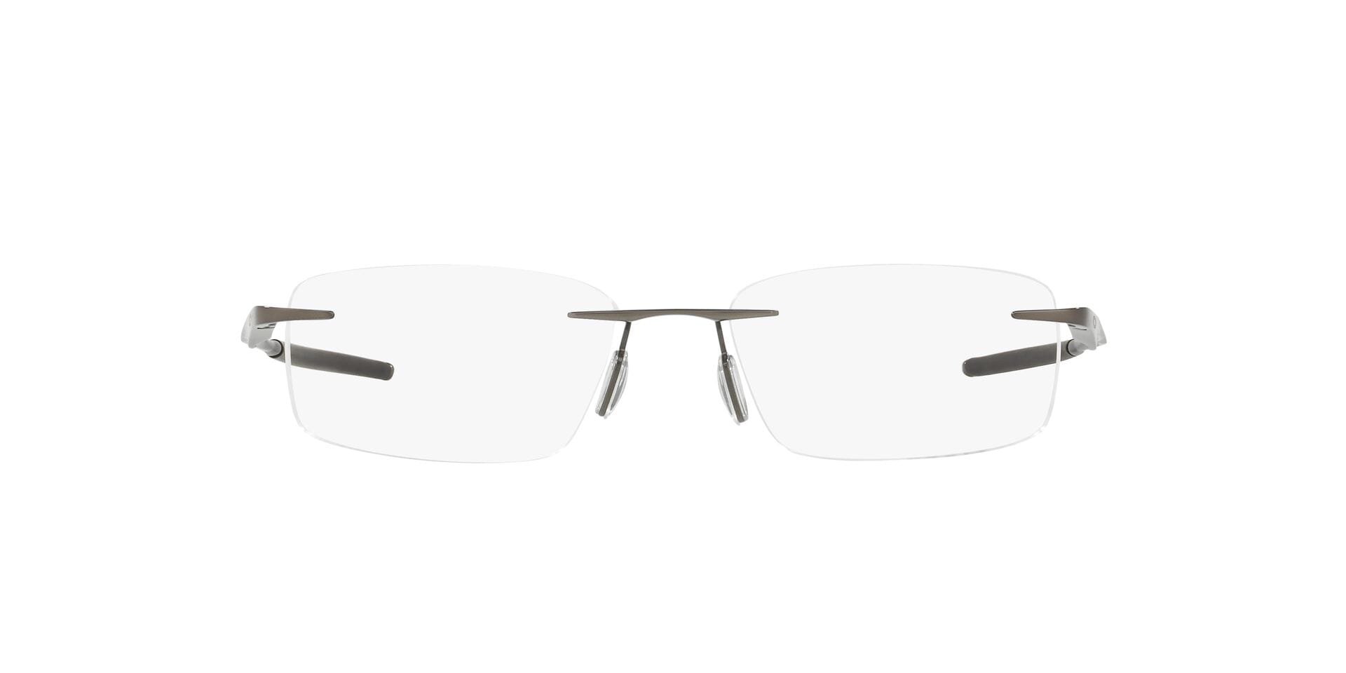Oakley 0OX5118 Frame Grey Male RimLess Titanium Frame — Grey frame — view 2