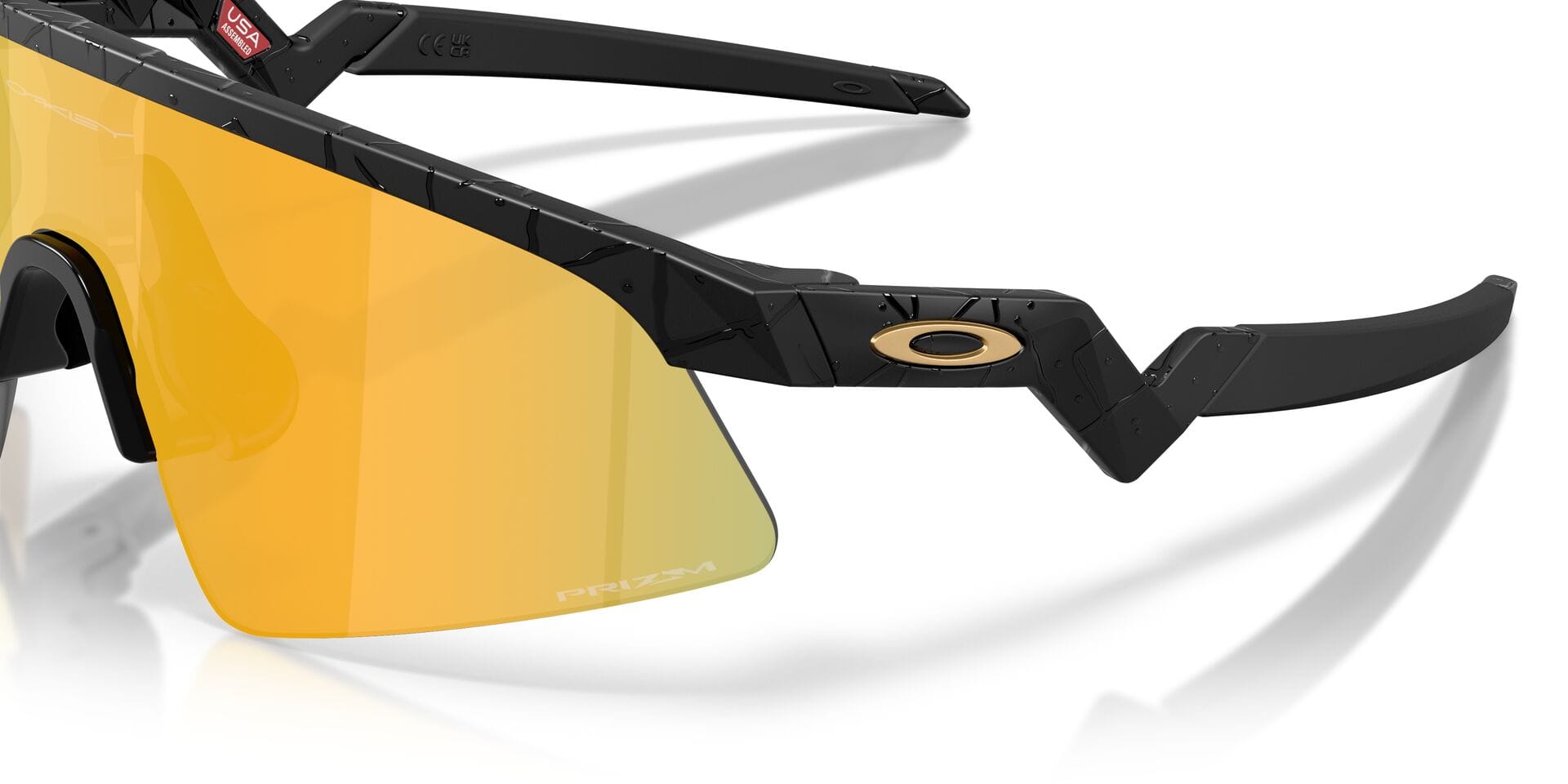 Oakley Youth 0OJ9015 Sunglass Matt Black Unisex Full Shell Sunglass — Matt Black frame — view 2