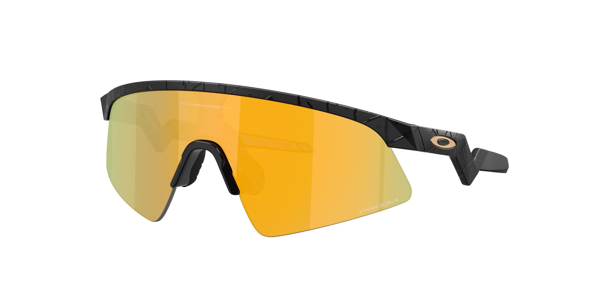Oakley Youth 0OJ9015 Sunglass Matt Black Unisex Full Shell Sunglass — Matt Black frame — view 3