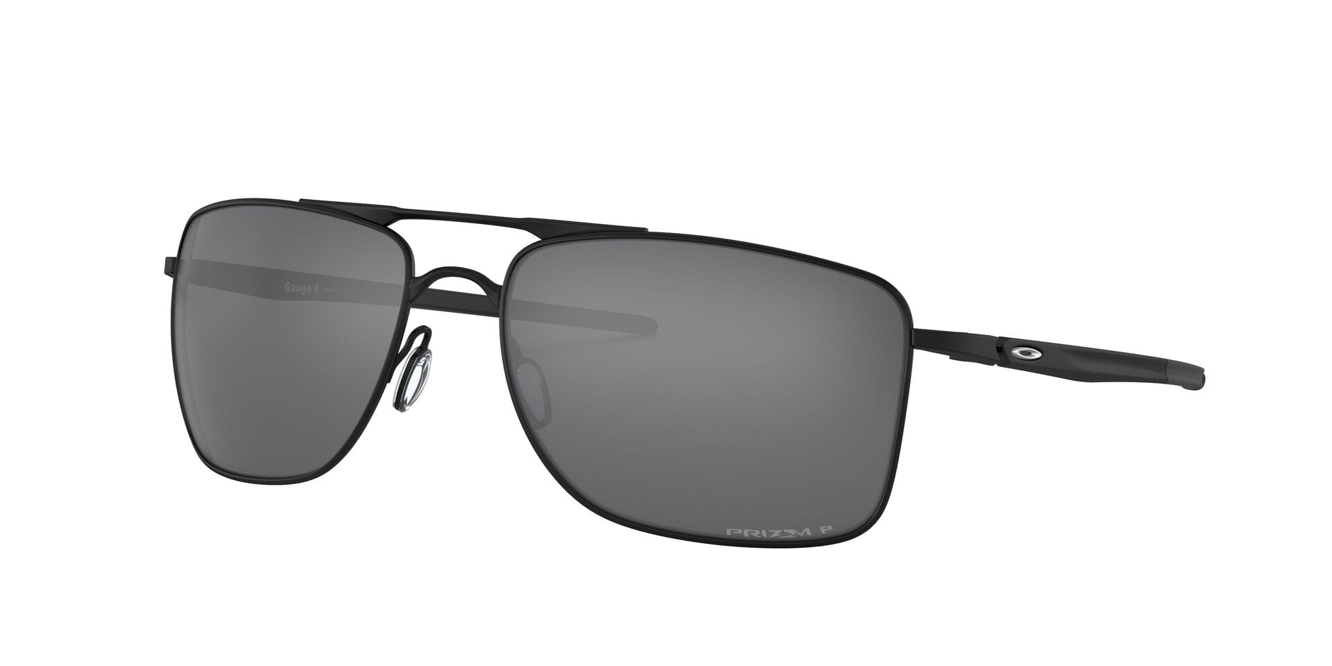 Oakley 0OO4124 Sunglass Matt Black Male Full Metal — Matt Black frame