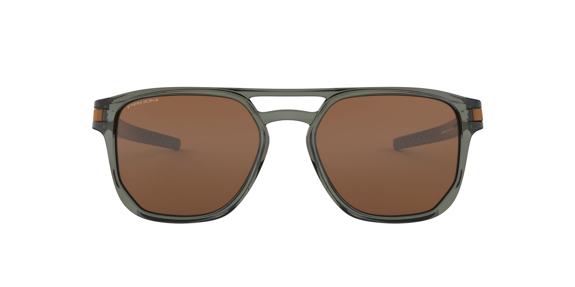 Oakley 0OO9436 Sunglass Transparent Green Male Full Shell Sunglass — Transparent Green frame — view 2