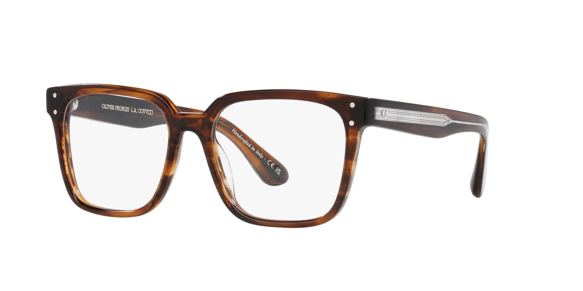 Oliver Peoples 0OV5502U Frame Transparent Brown Unisex Full — Transparent Brown frame