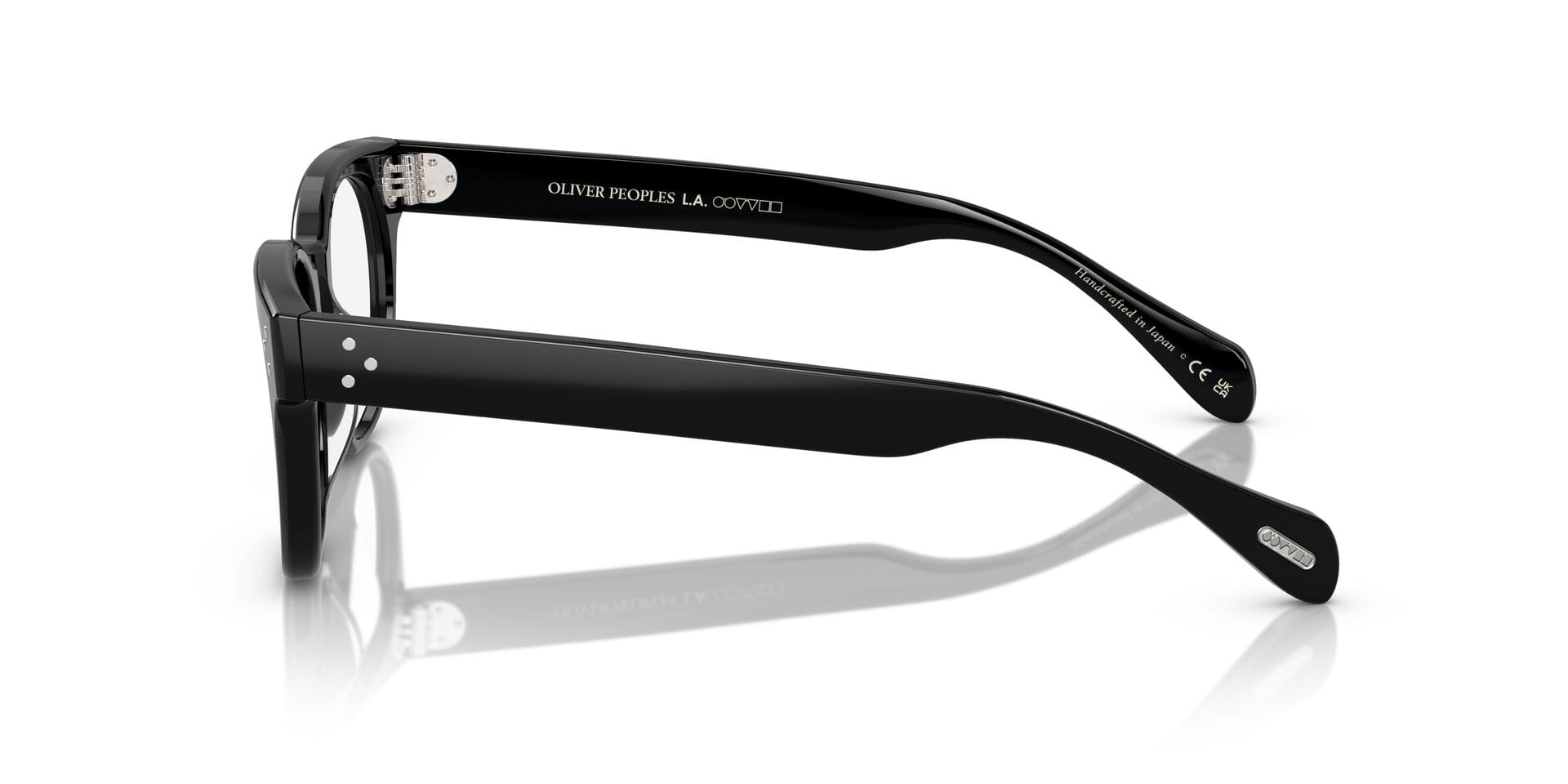 Oliver Peoples 0OV5545U Frame Black Unisex Full Shell Frame — Black frame — view 3