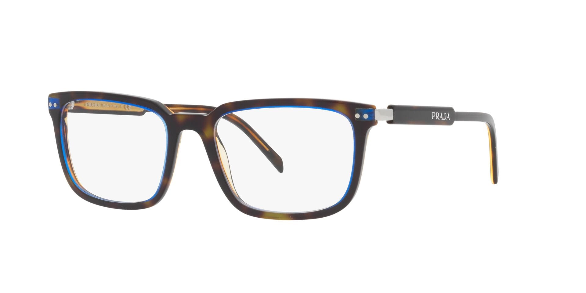 Prada 0PR 13YV Frame Brown Male Full Shell — Brown frame