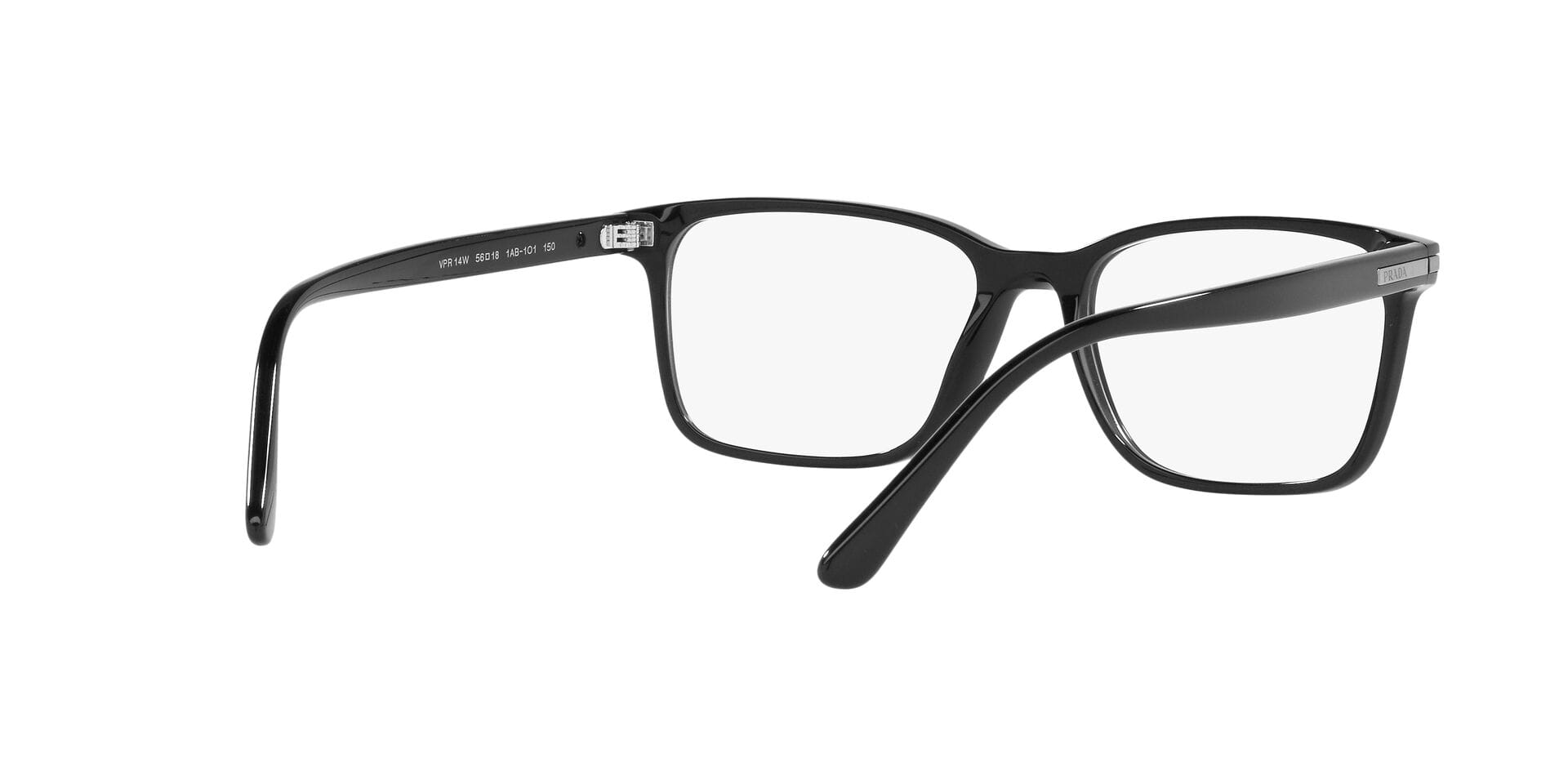 Prada 0PR 14WV Frame Black Male Full Shell Frame — Black frame — view 8