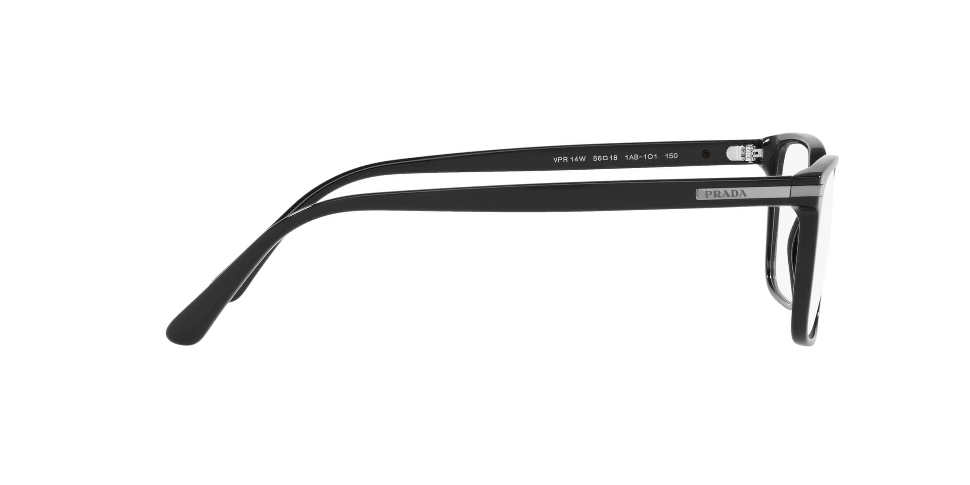 Prada 0PR 14WV Frame Black Male Full Shell Frame — Black frame — view 10