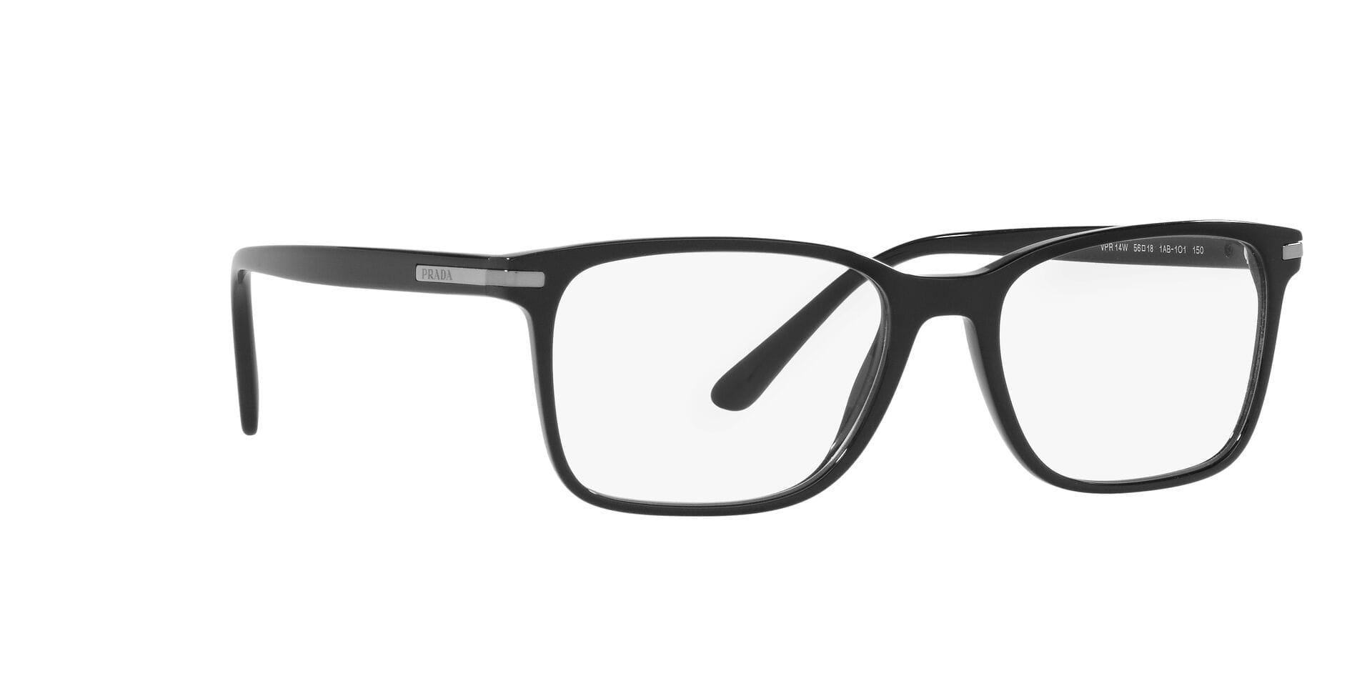 Prada 0PR 14WV Frame Black Male Full Shell Frame — Black frame — view 12