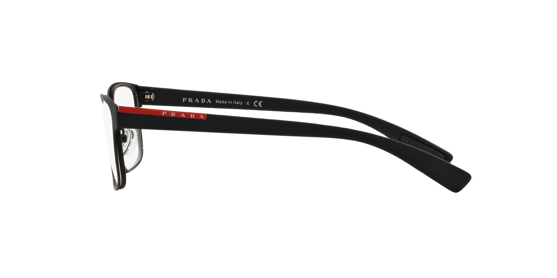 Prada 0PS 50GV Frame Black Male Full Shell Frame — Black frame — view 3