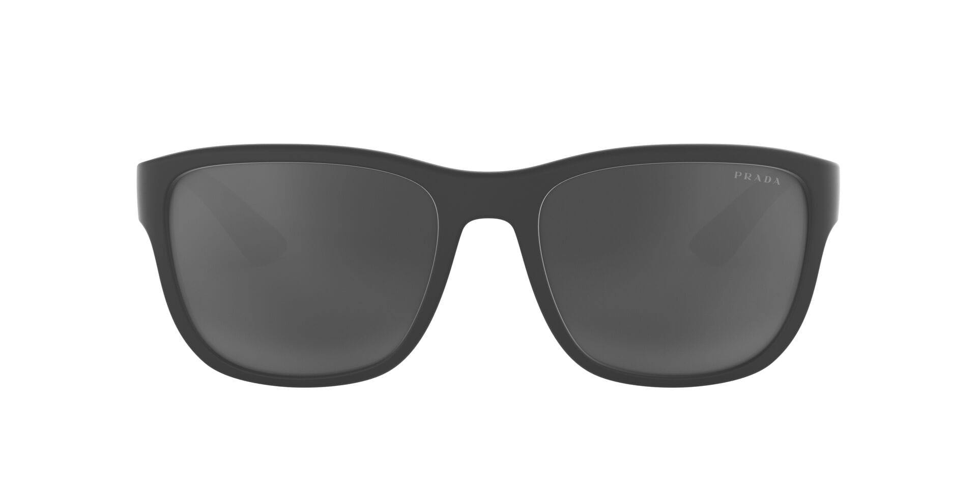 Prada 0PS 01US Sunglass Grey Male Full Shell Sunglass — Grey frame — view 2