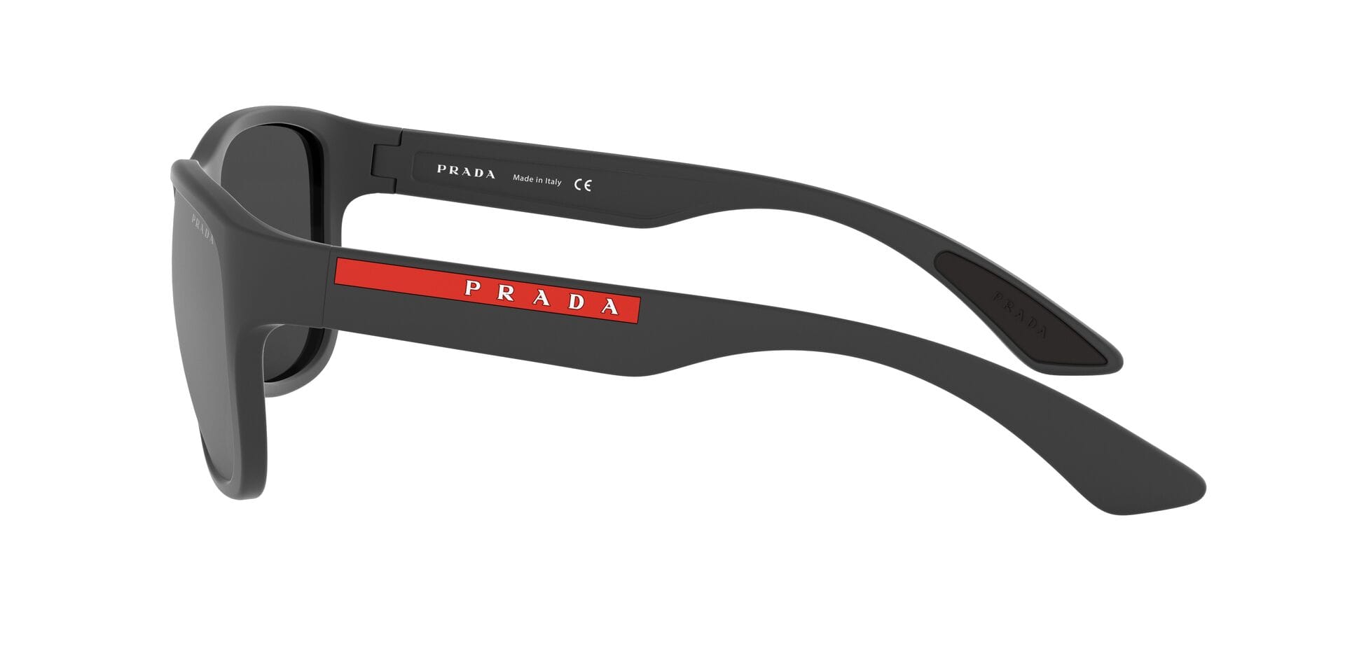 Prada 0PS 01US Sunglass Grey Male Full Shell Sunglass — Grey frame — view 3
