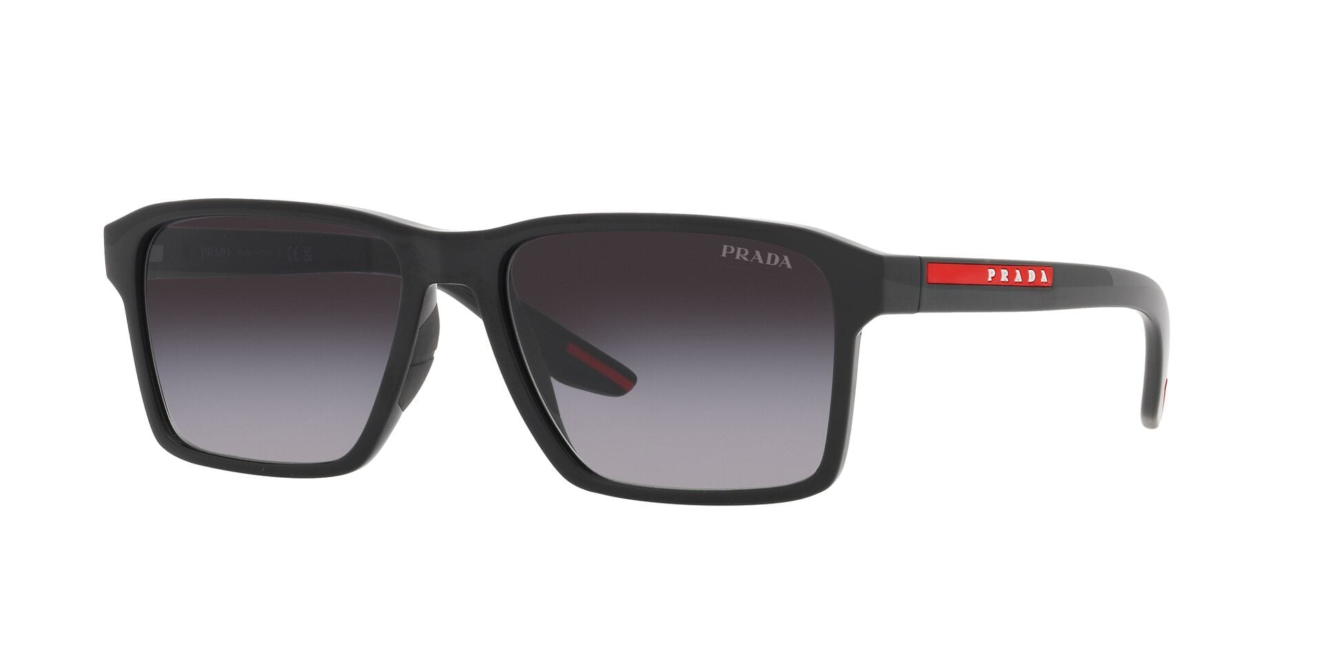 Prada 0PS 05YS Sunglass Black Male Full Shell — Black frame