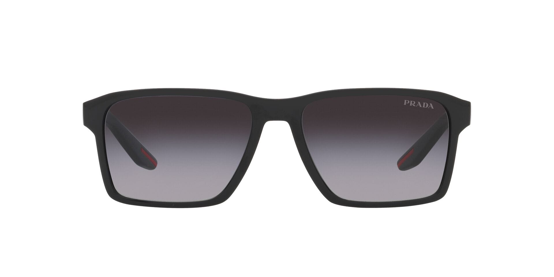 Prada 0PS 05YS Sunglass Black Male Full Shell Sunglass — Black frame — view 2