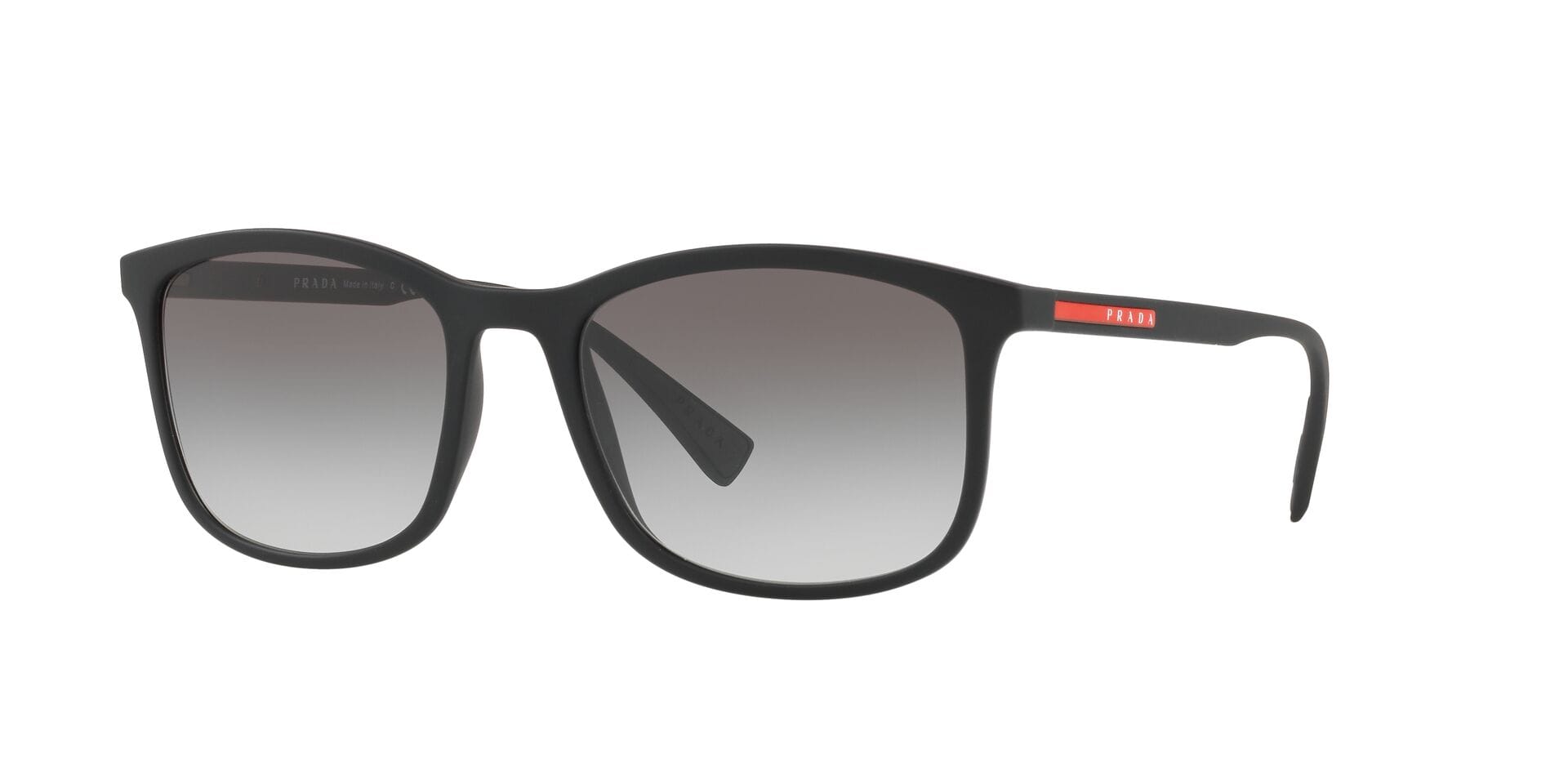 Prada 0PS 01TS Sunglass Black Male Full Shell — Black frame