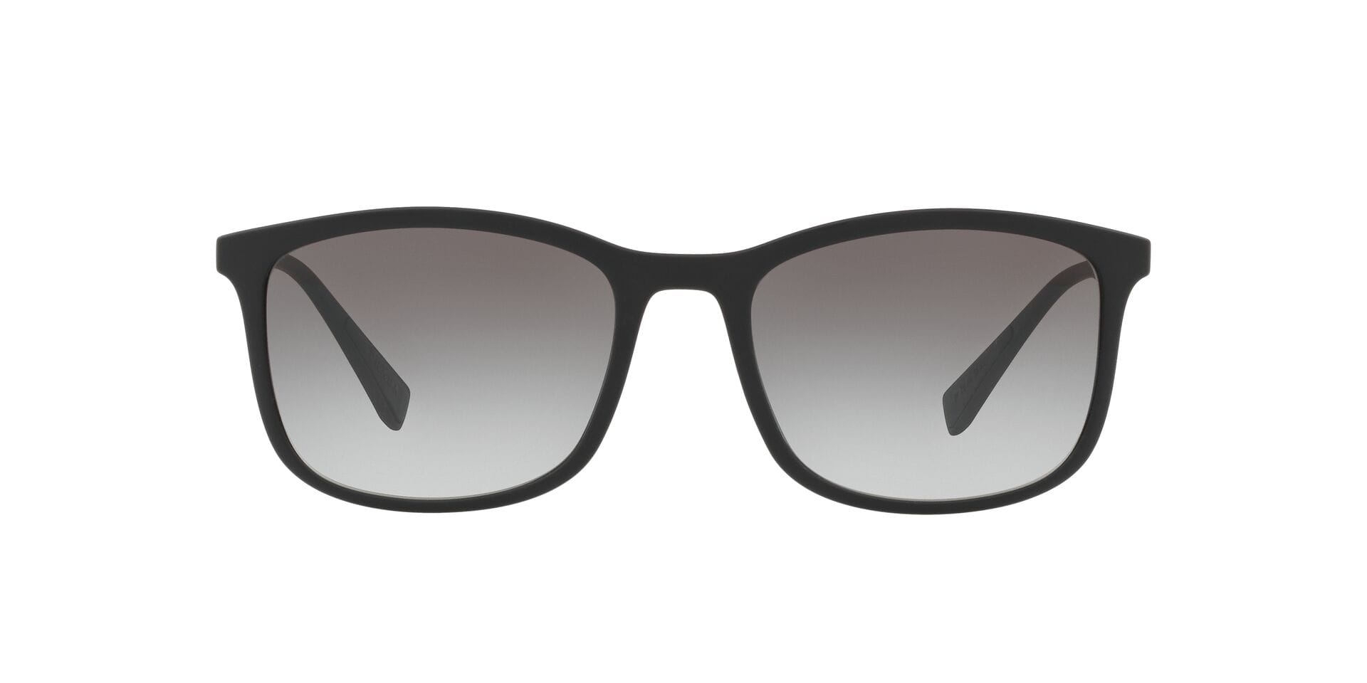 Prada 0PS 01TS Sunglass Black Male Full Shell Sunglass — Black frame — view 2