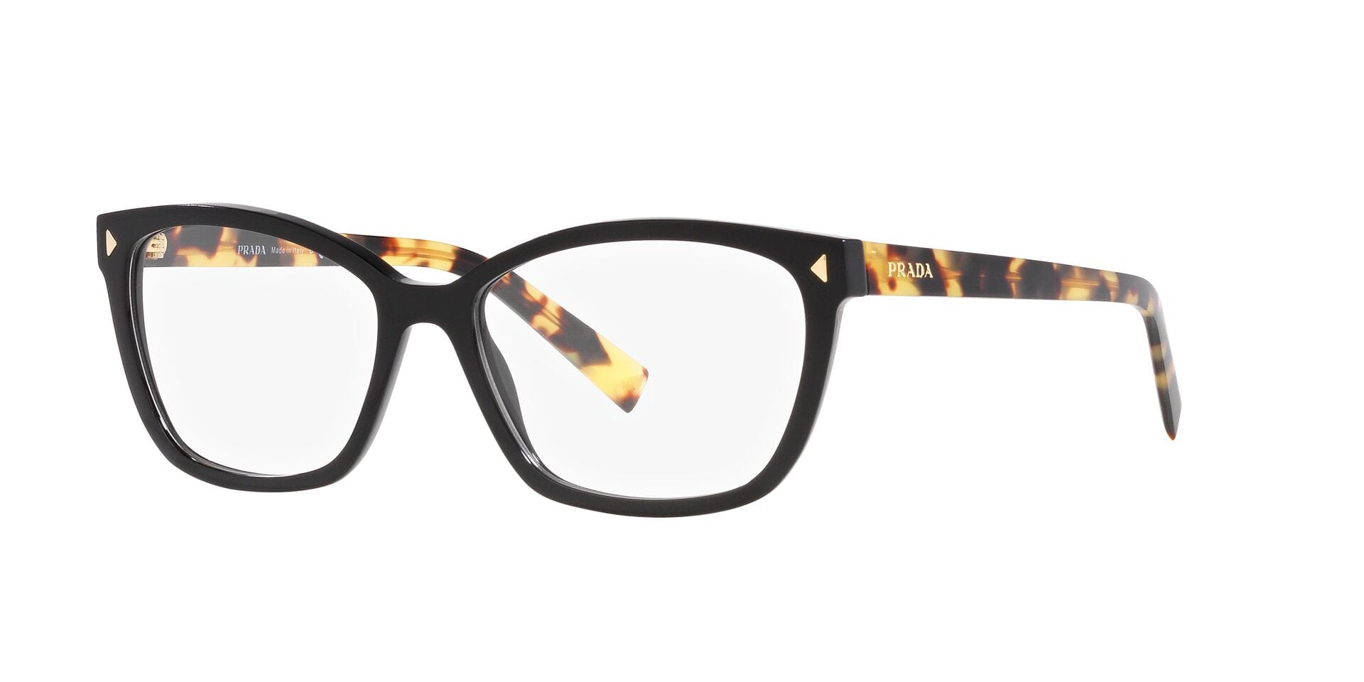 Prada 0PR 15ZV Frame Black Female Shell — Black frame