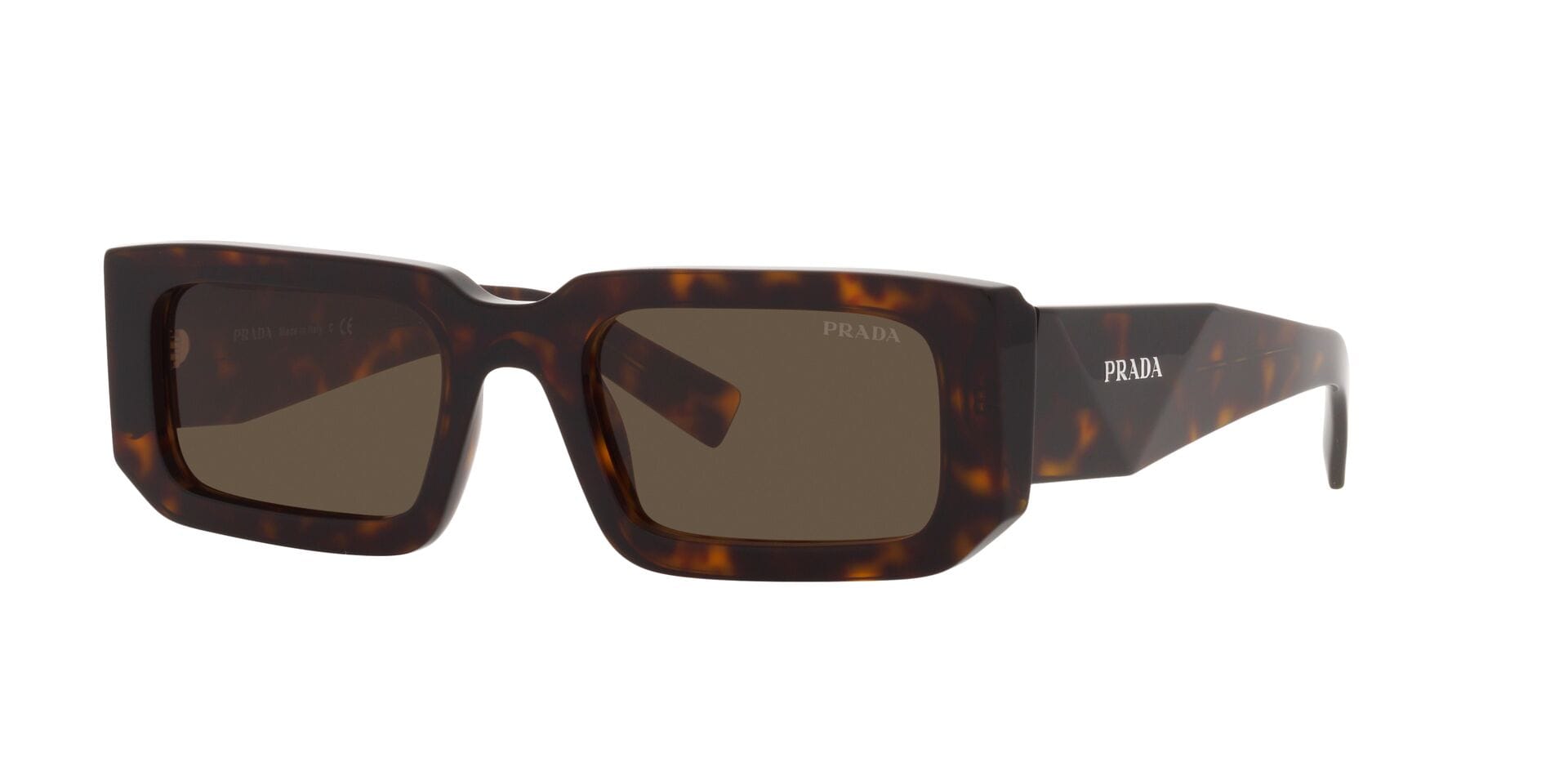 Prada 0PR 06YS Sunglass Havana Male Full Shell — Havana frame