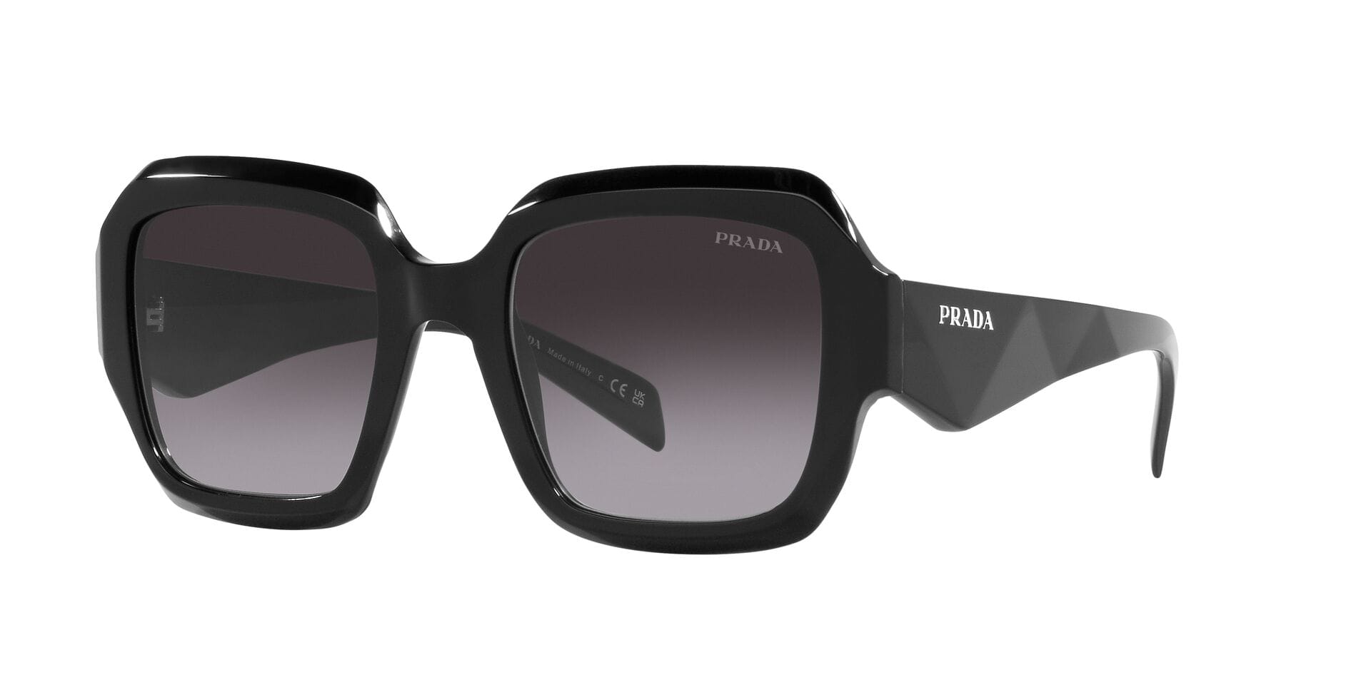 Prada 0PR28ZS Sunglass Black Female Full Shell