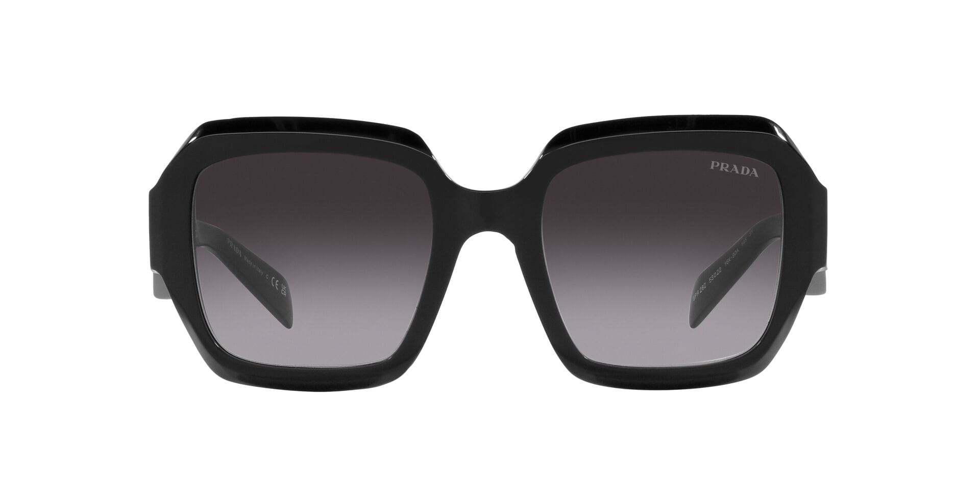 Prada 0PR28ZS Sunglass Black Female Full Shell