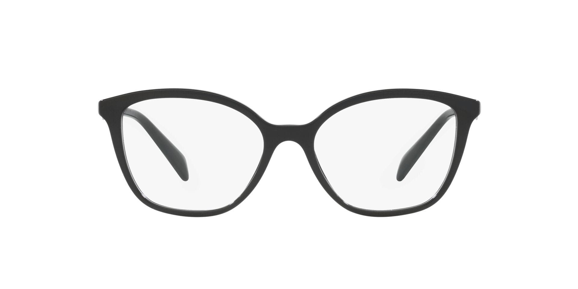 Prada FR Prada 0PR02ZV Frame Black Female Shell Metal Frame — Black frame — view 2