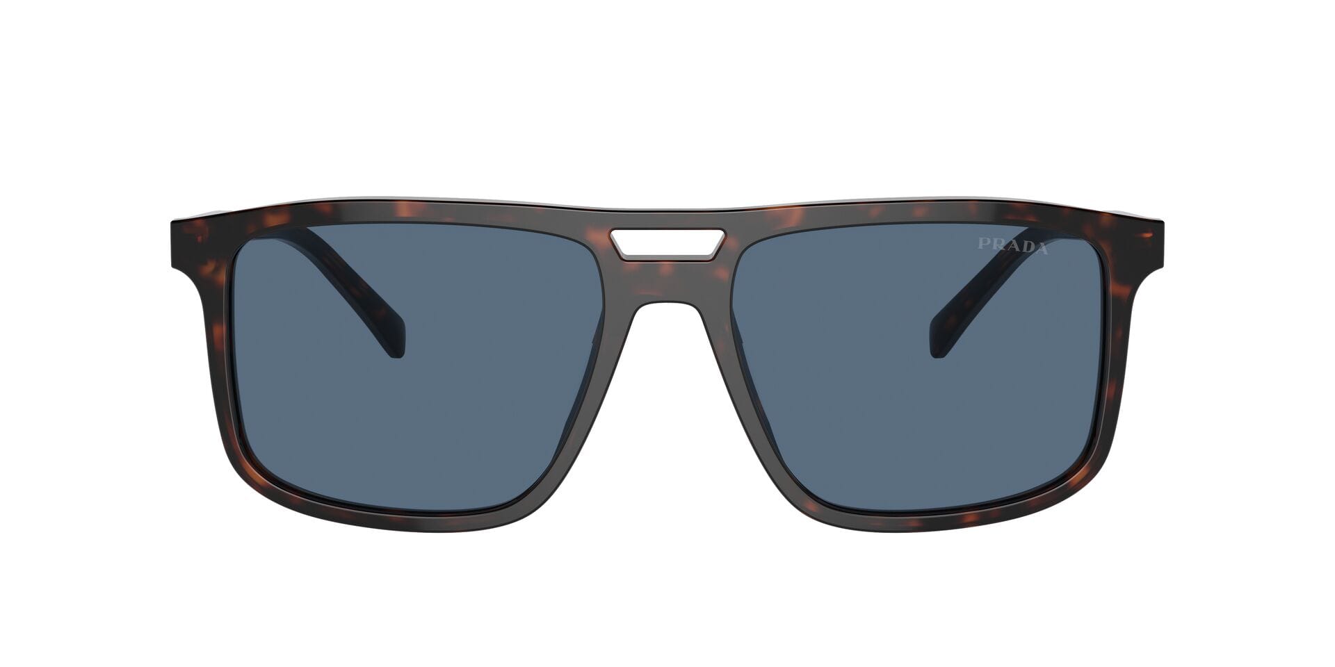 Prada 0PR A22S Sunglass Tortoise Male Full Shell Sunglass — Tortoise frame — view 2