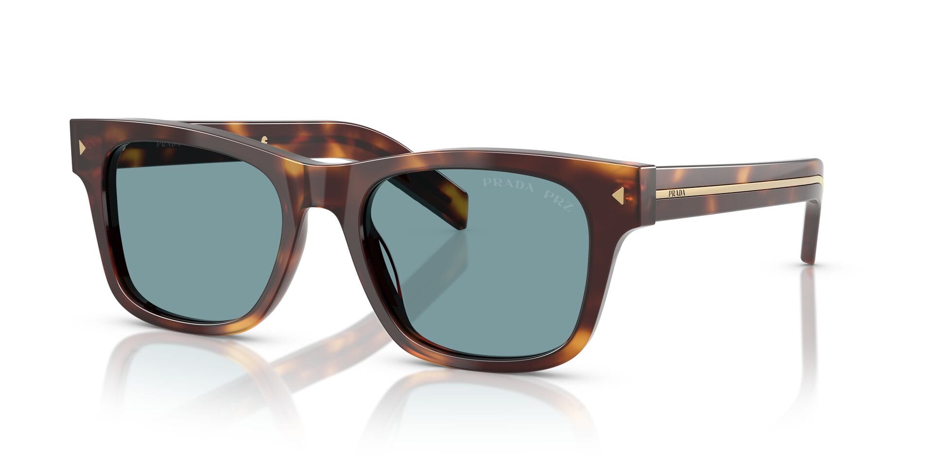 Prada 0PRA17S Sunglass Havana Male Full Shell — Havana frame