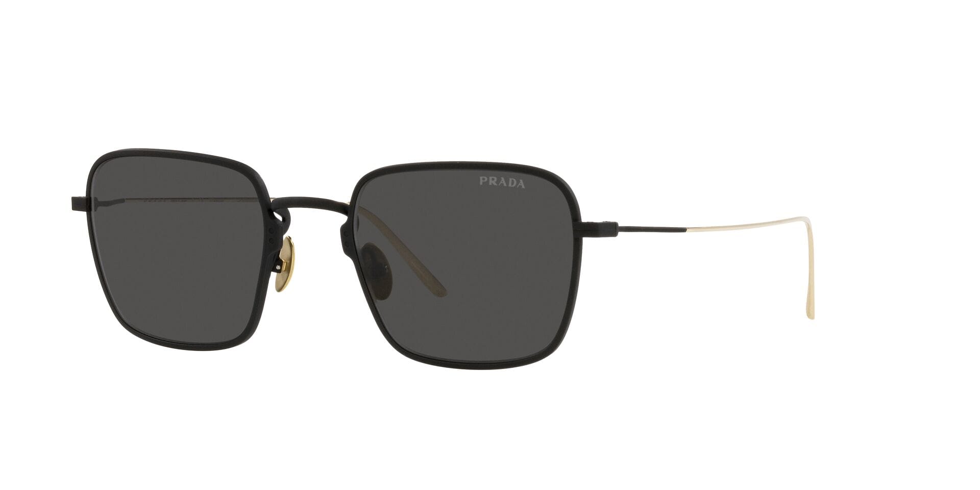 Prada 0PR54WS Sunglass Matt Black Unisex Full Titanium — Matt Black frame
