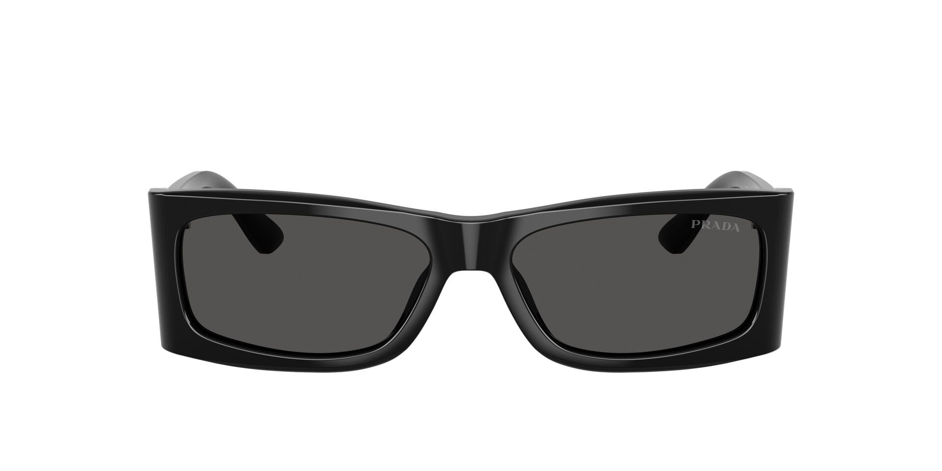 Prada 0PRB03S Sunglass Black Male Full Shell Sunglass — Black frame — view 2