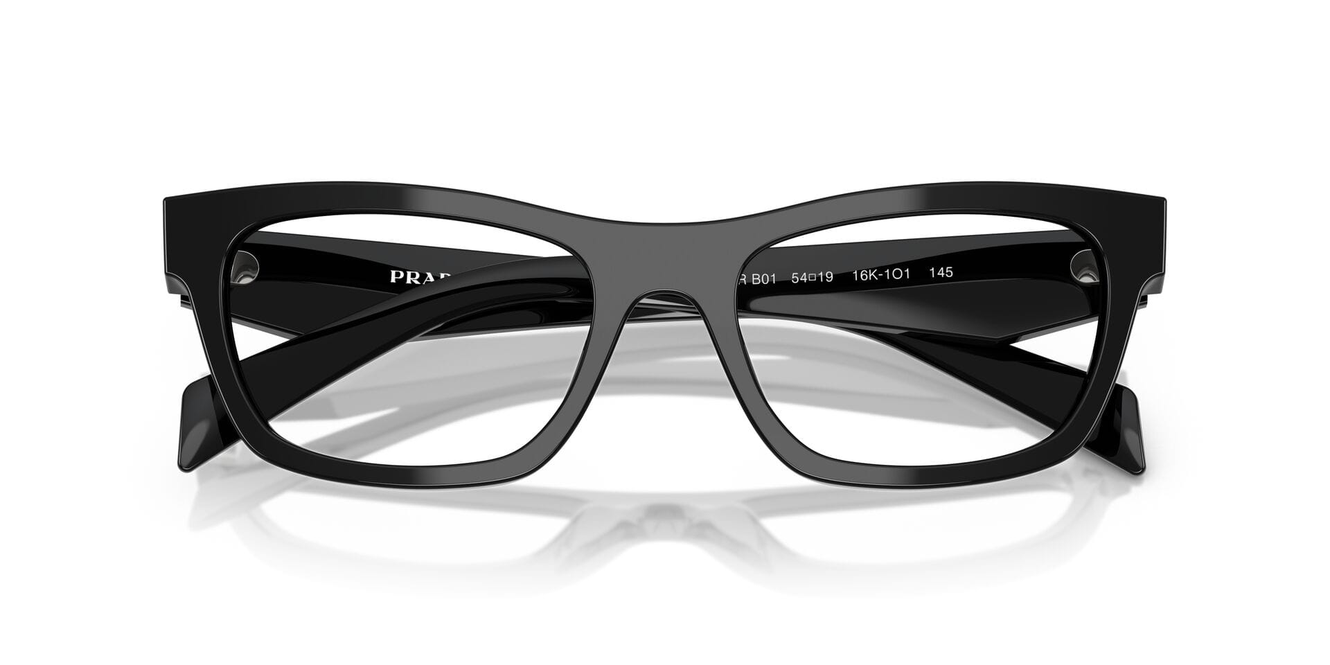 Prada 0PRB01 Frame Black Female Full Shell Frame — Black frame — view 7