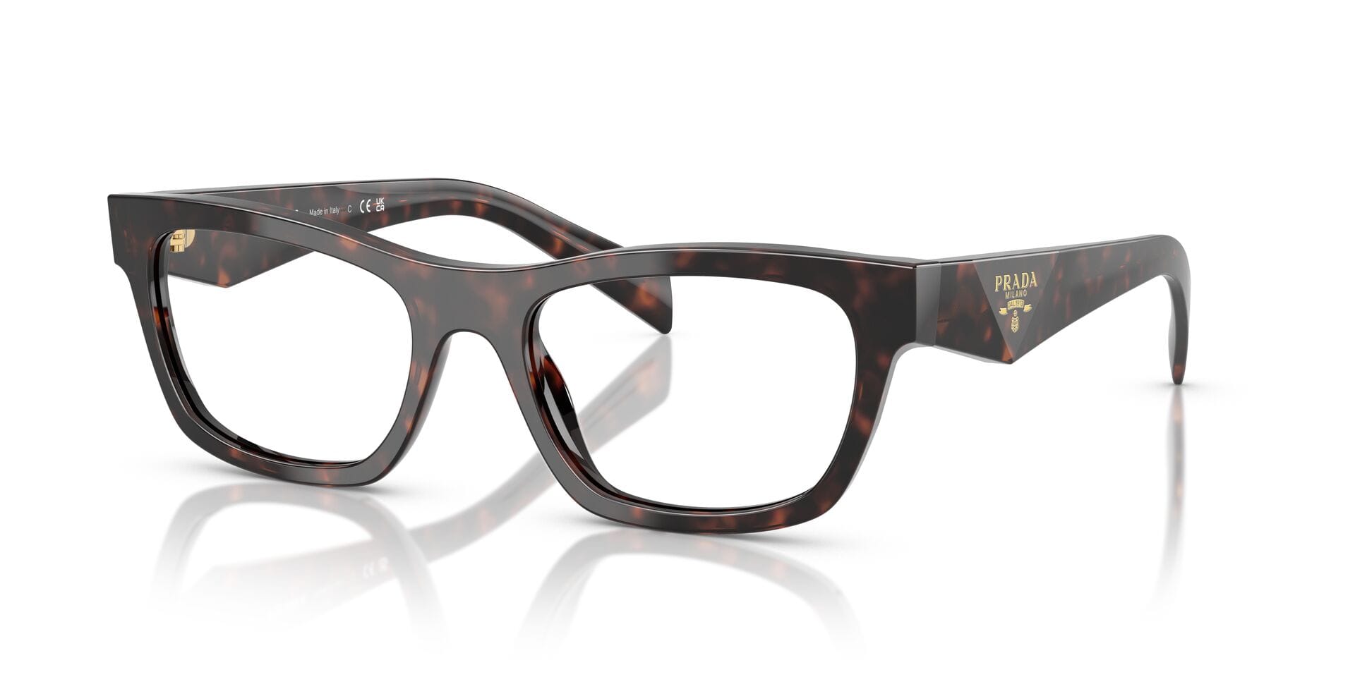 Prada 0PRB01V Frame Havana Female Full Shell — Havana frame